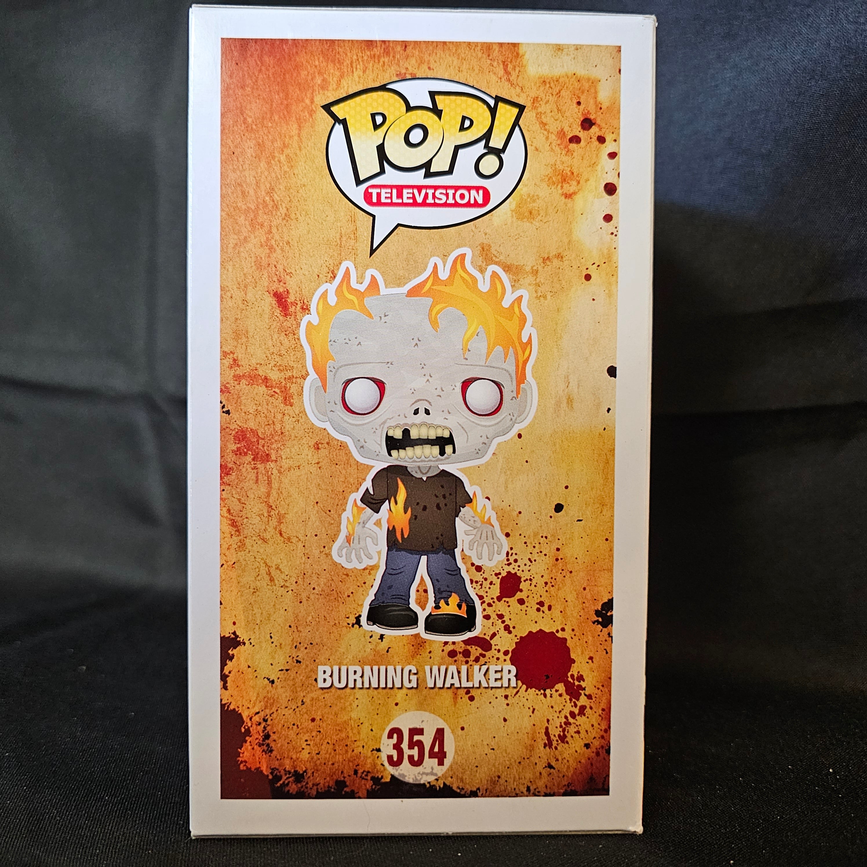 The Walking Dead Pop! Vinyl Figure Burning Walker [SDCC 2016] [354] - Fugitive Toys