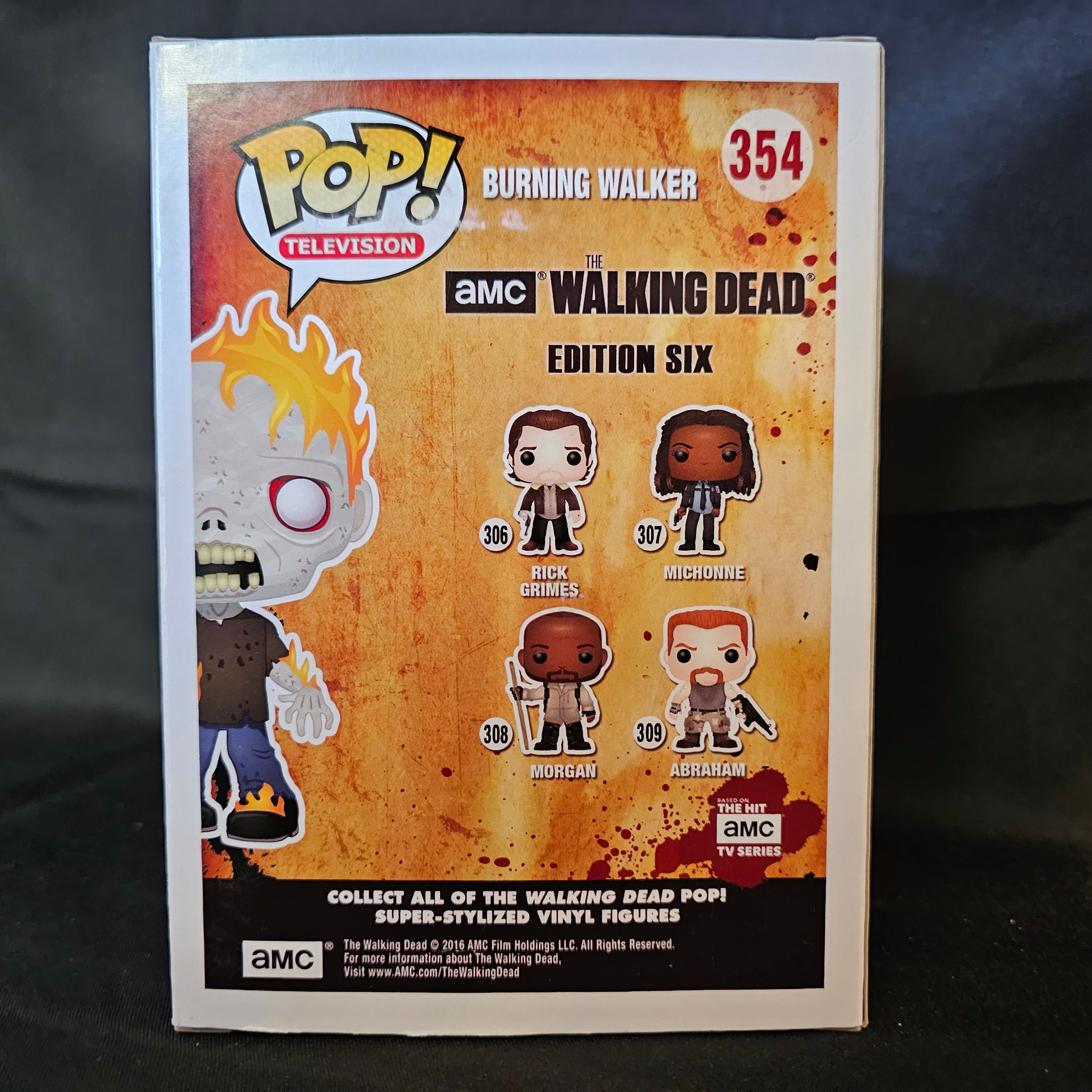 The Walking Dead Pop! Vinyl Figure Burning Walker [SDCC 2016] [354] - Fugitive Toys