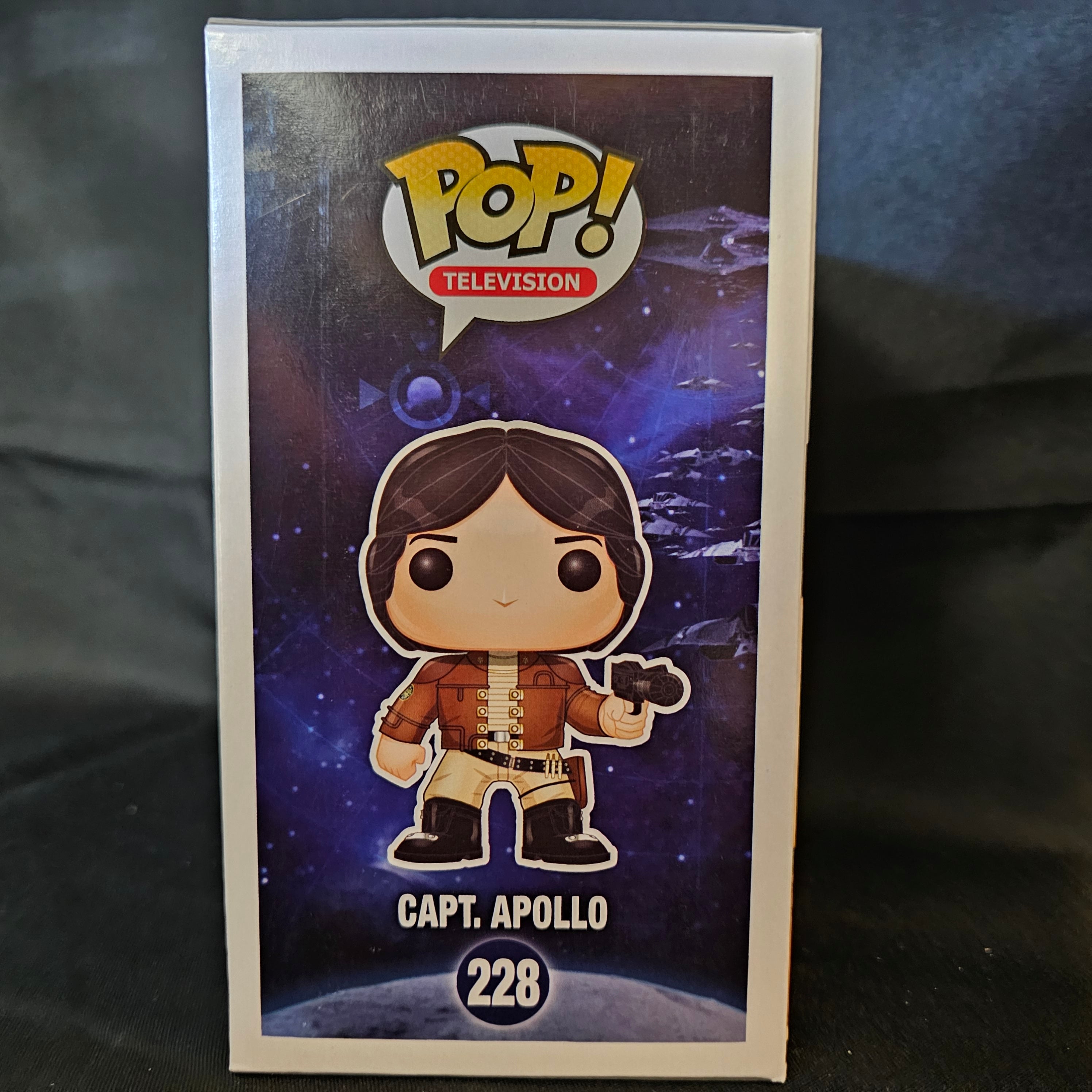 Battlestar Galactica Pop! Vinyl Figure Captain Apollo [Experiment in Terra Uniform] Toy Tokyo Exclusive [228] - Fugitive Toys