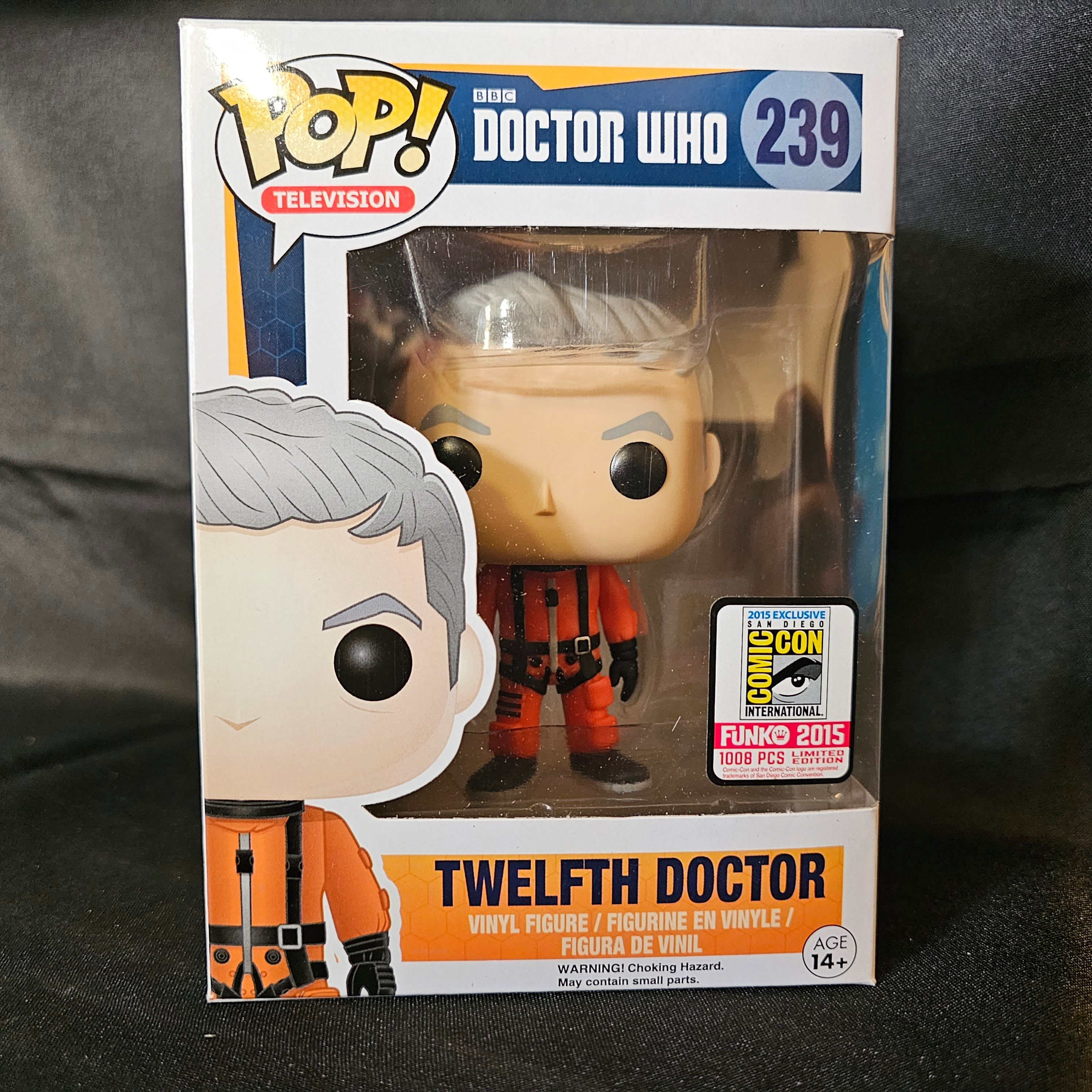 Doctor Who Pop! Vinyl Figure Twelfth Doctor (Spacesuit) [2015 SDCC Exclusive] [239] - Fugitive Toys