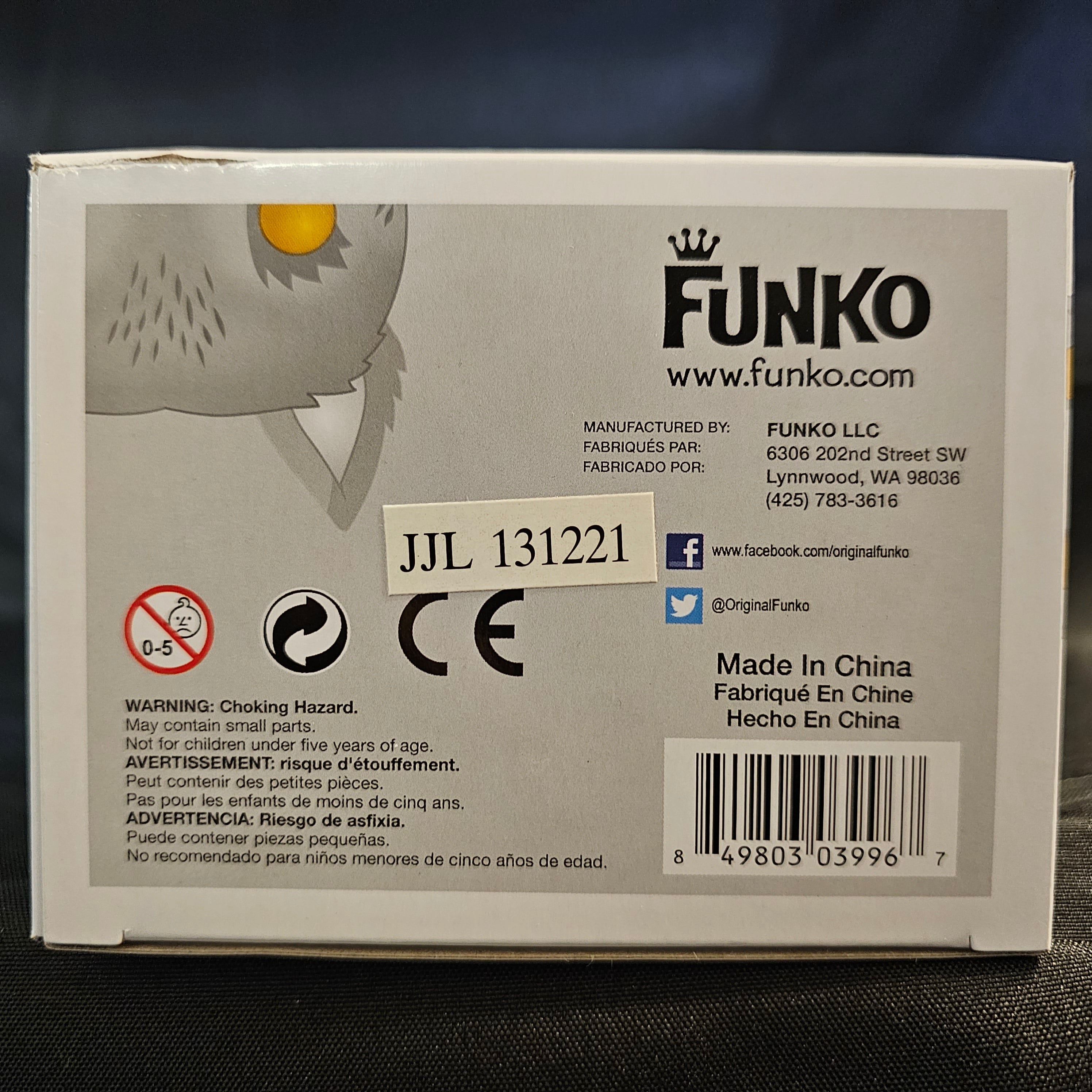 Game of Thrones Pop! Vinyl Figure Grey Wind [Exclusive] [23] - Fugitive Toys