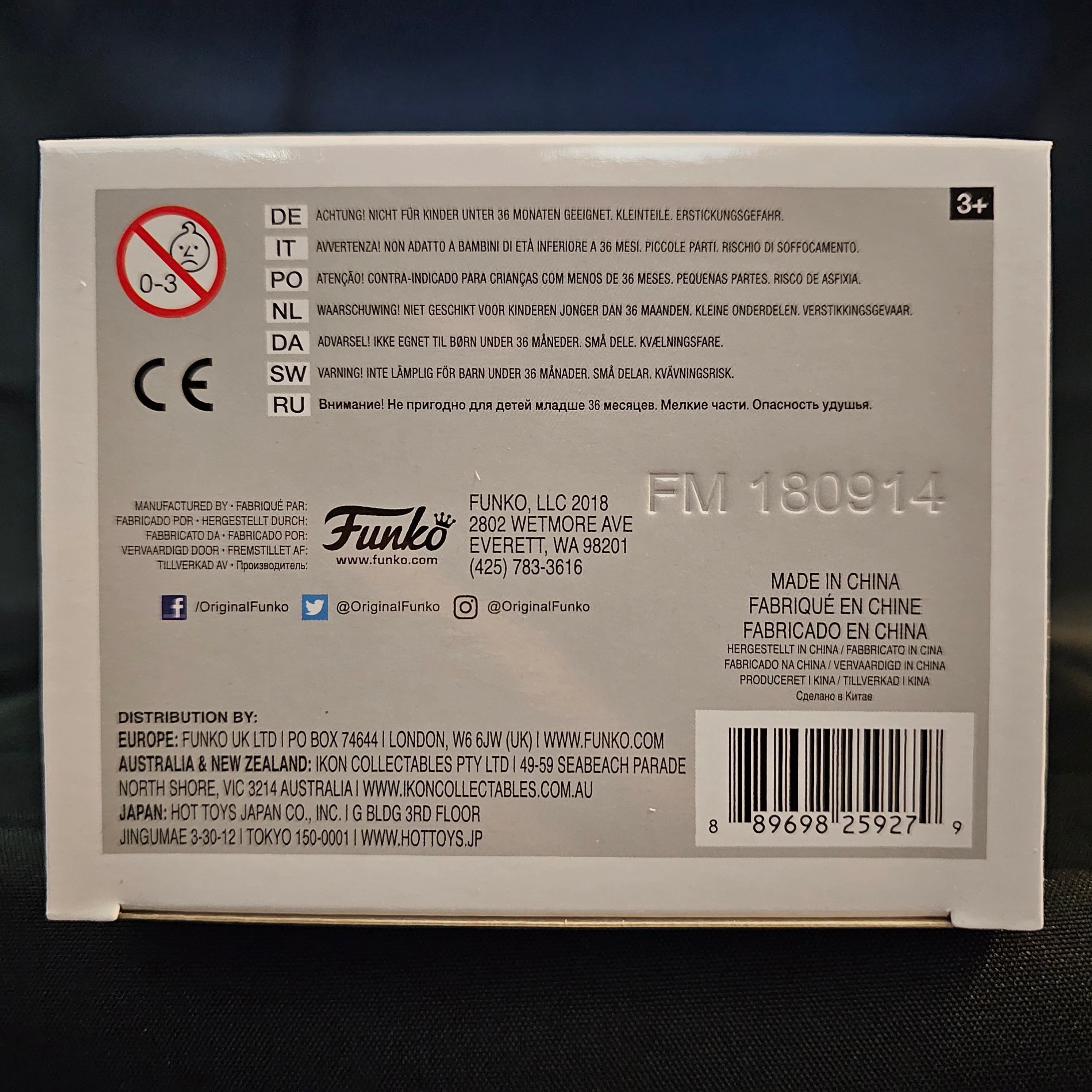 Ad Icon Pop! Vinyl Figure General Mills Boo Berry with Cereal Bowl [Funko-Shop] [35] - Fugitive Toys