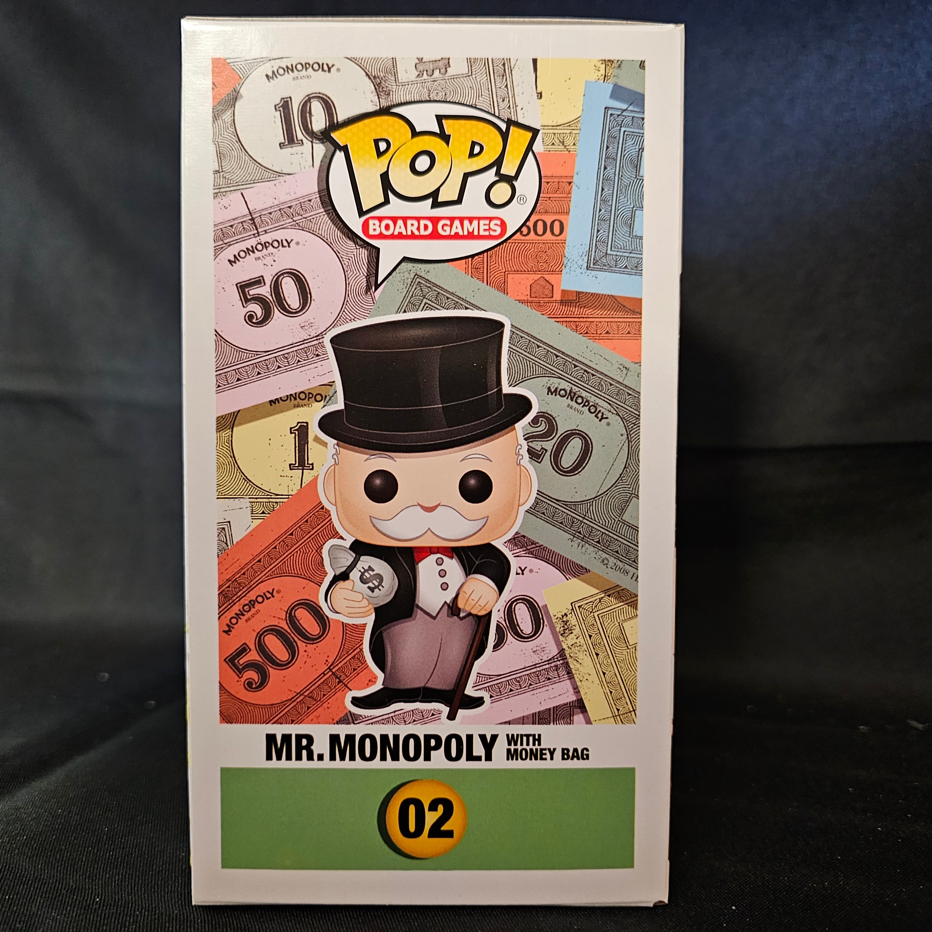 Ad Icons Board Games Pop! Vinyl Figure Mr. Monopoly with Money Bag [Funko-Shop] [02] - Fugitive Toys