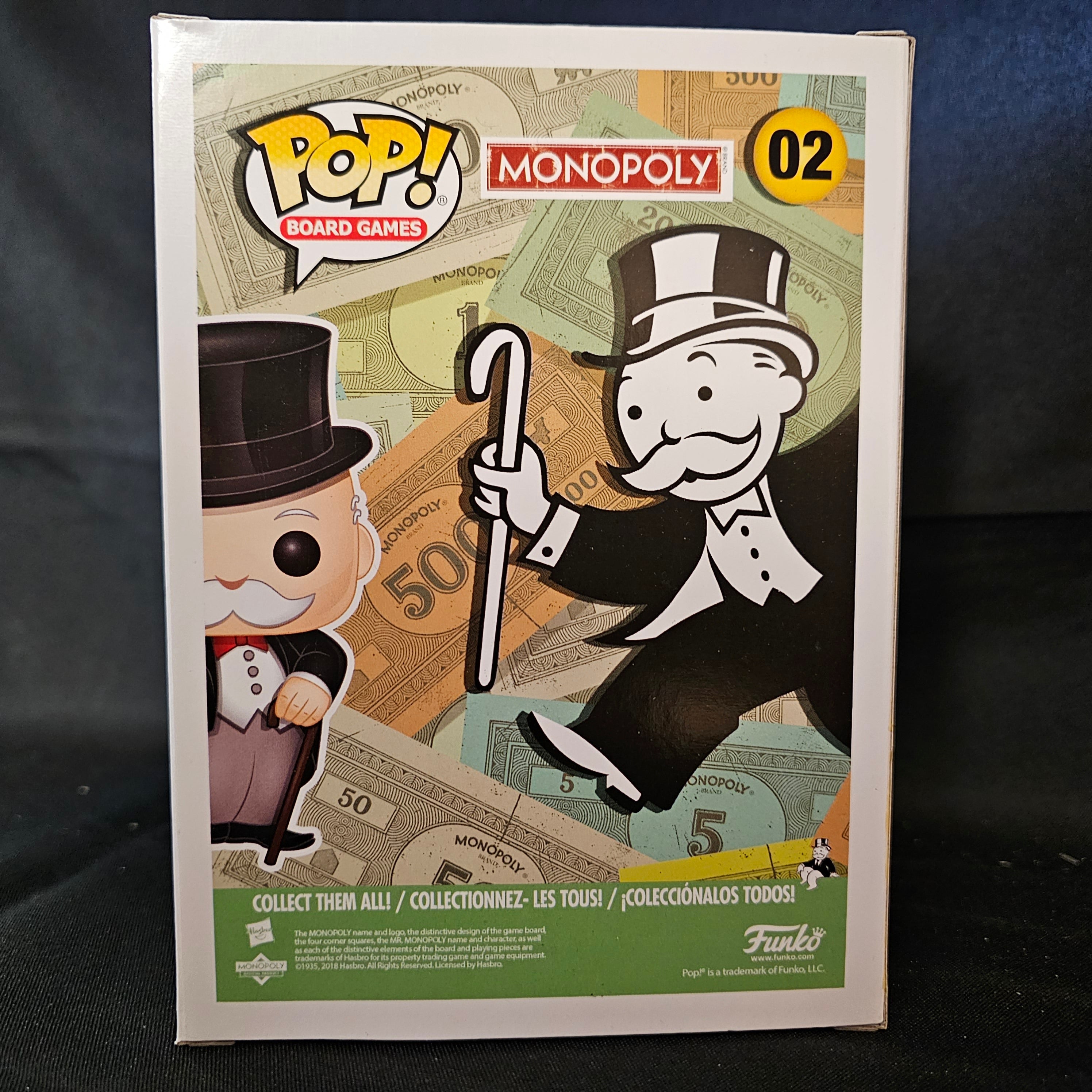 Ad Icons Board Games Pop! Vinyl Figure Mr. Monopoly with Money Bag [Funko-Shop] [02] - Fugitive Toys