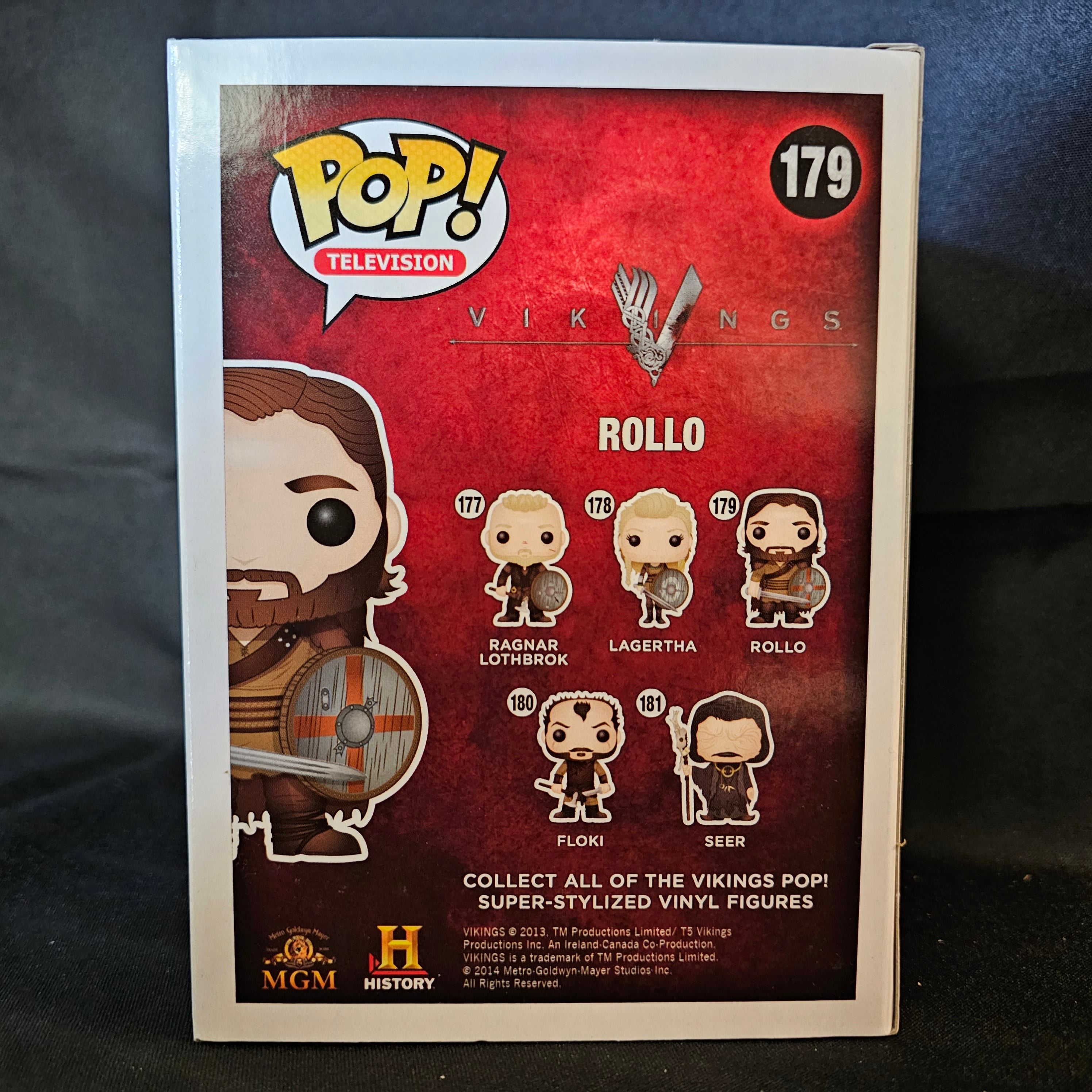 Vikings Pop! Vinyl Figure Rollo [179] - Fugitive Toys