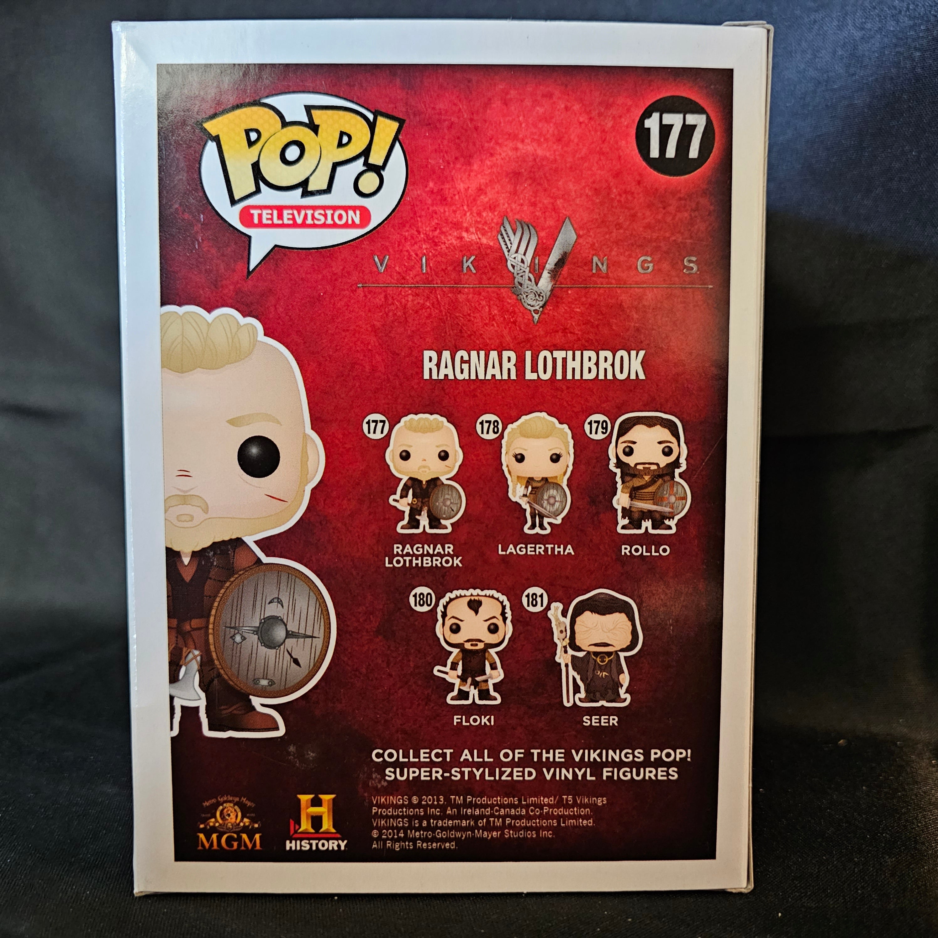 Vikings Pop! Vinyl Figure Ragnar Lothbrok [177] - Fugitive Toys