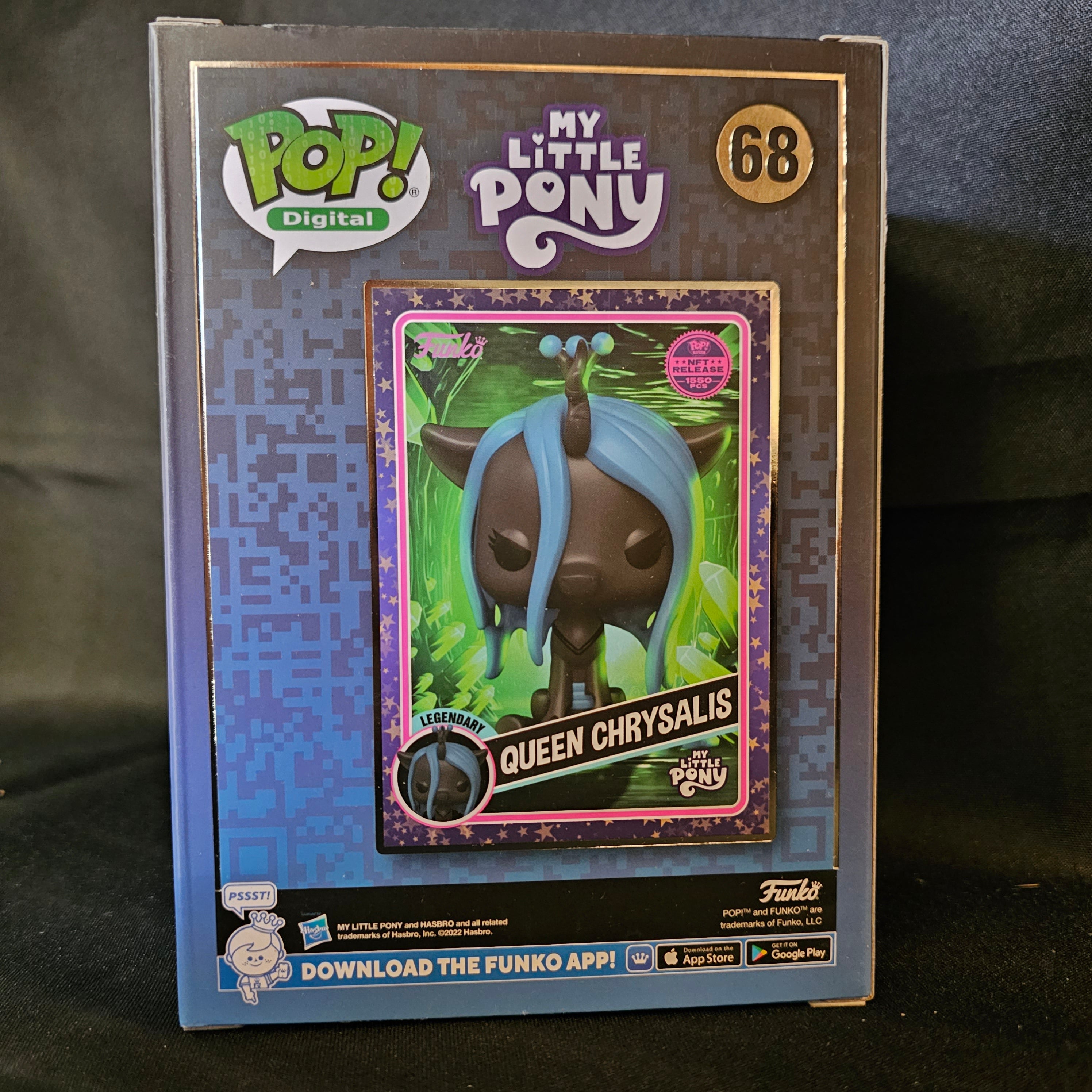 Digital Pop! Vinyl Figure Queen Chrysalis [My Little Pony] [Legendary NFT] [68] - Fugitive Toys