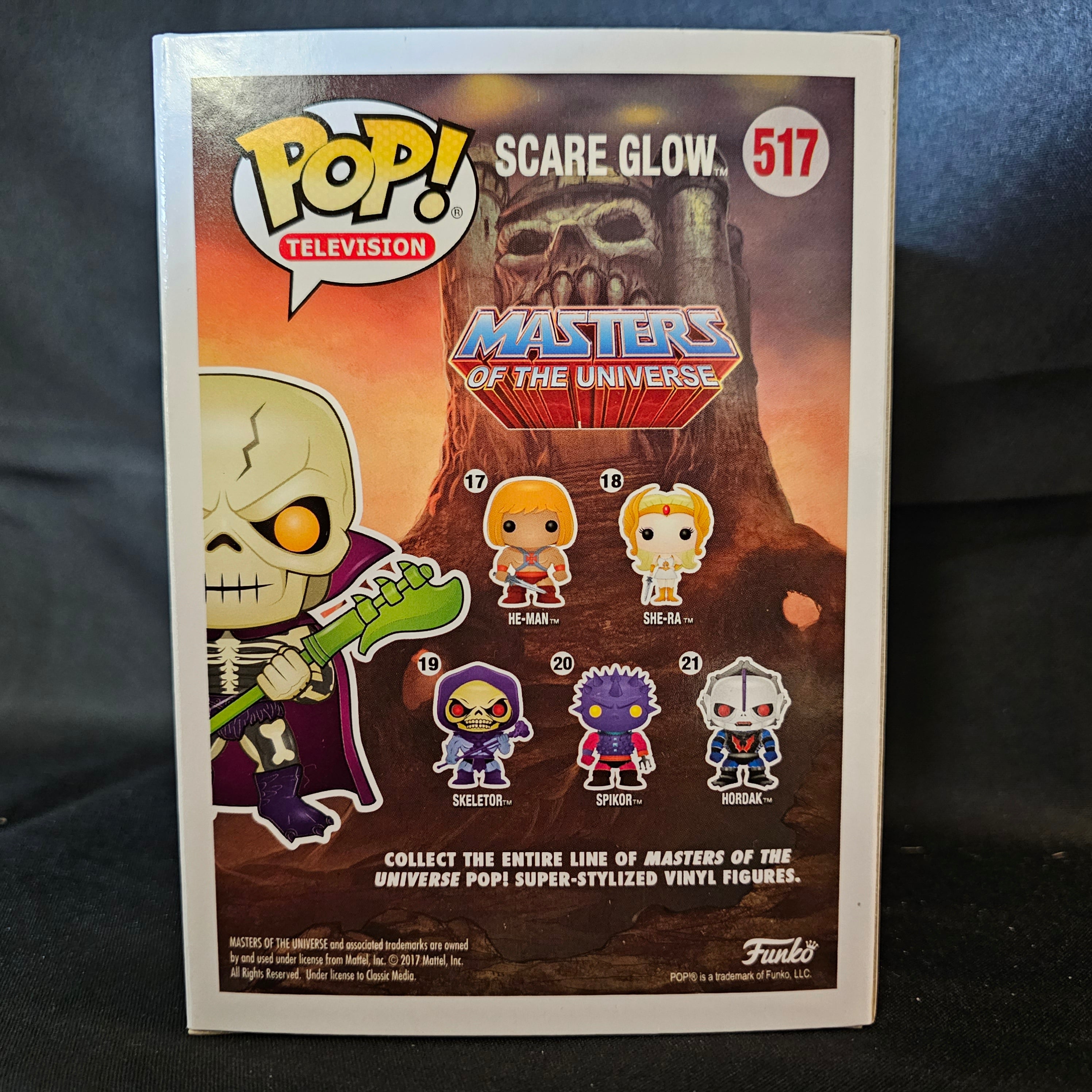 Masters of the Universe Pop! Vinyl Figure Scare Glow [GITD] [SDCC 2017] [517] - Fugitive Toys