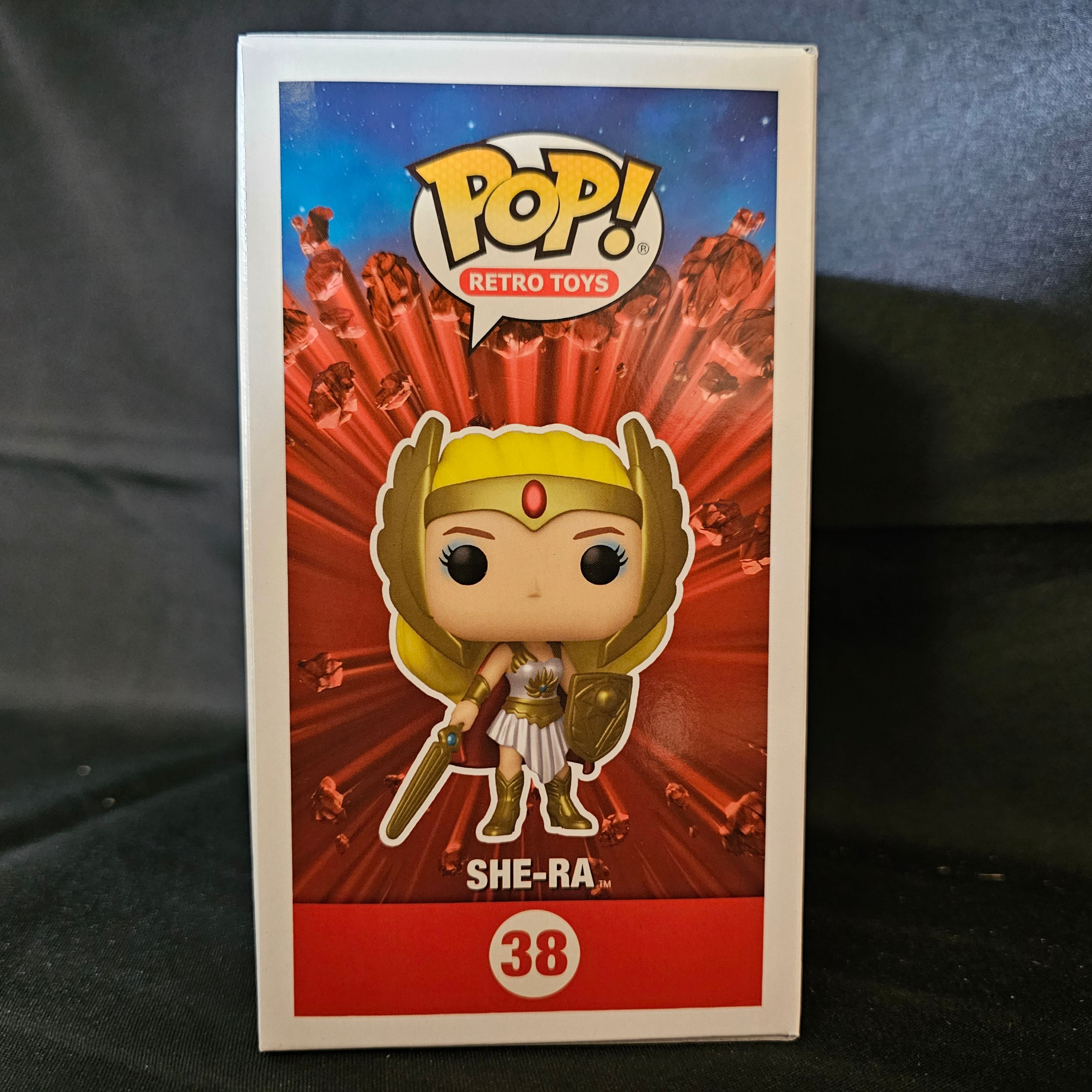 Masters of the Universe Pop! Vinyl Figure Metallic She-Ra [Wondrous Convention 2022] [38] - Fugitive Toys