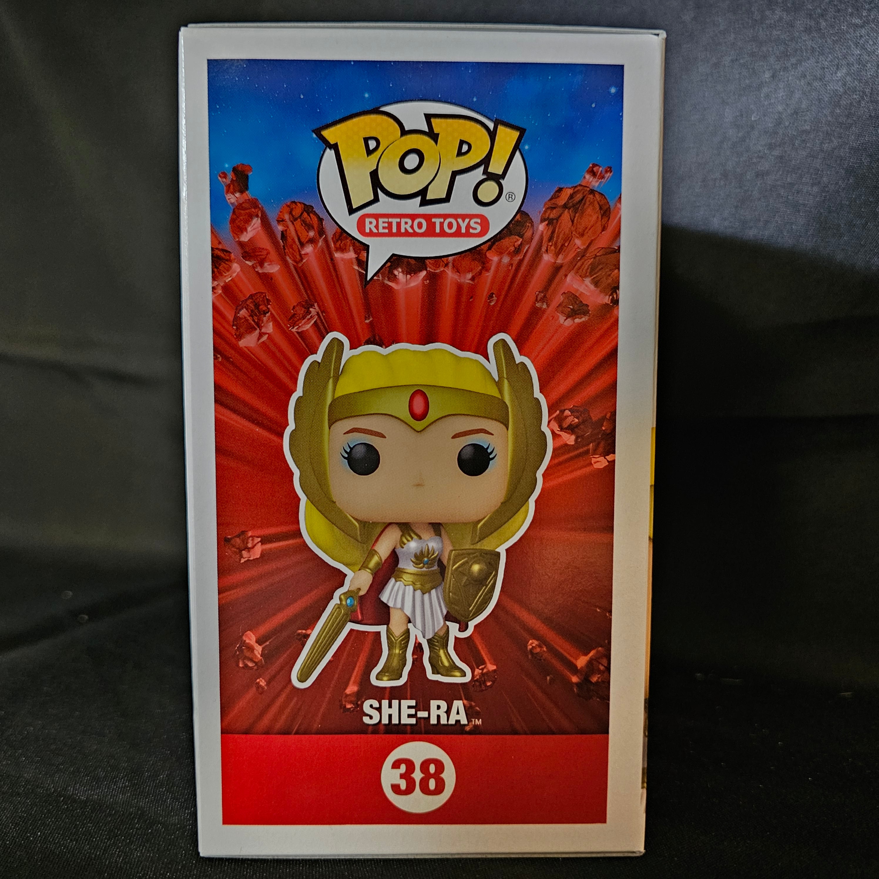 Masters of the Universe Pop! Vinyl Figure Metallic She-Ra [Wondercon 2022] [38] - Fugitive Toys