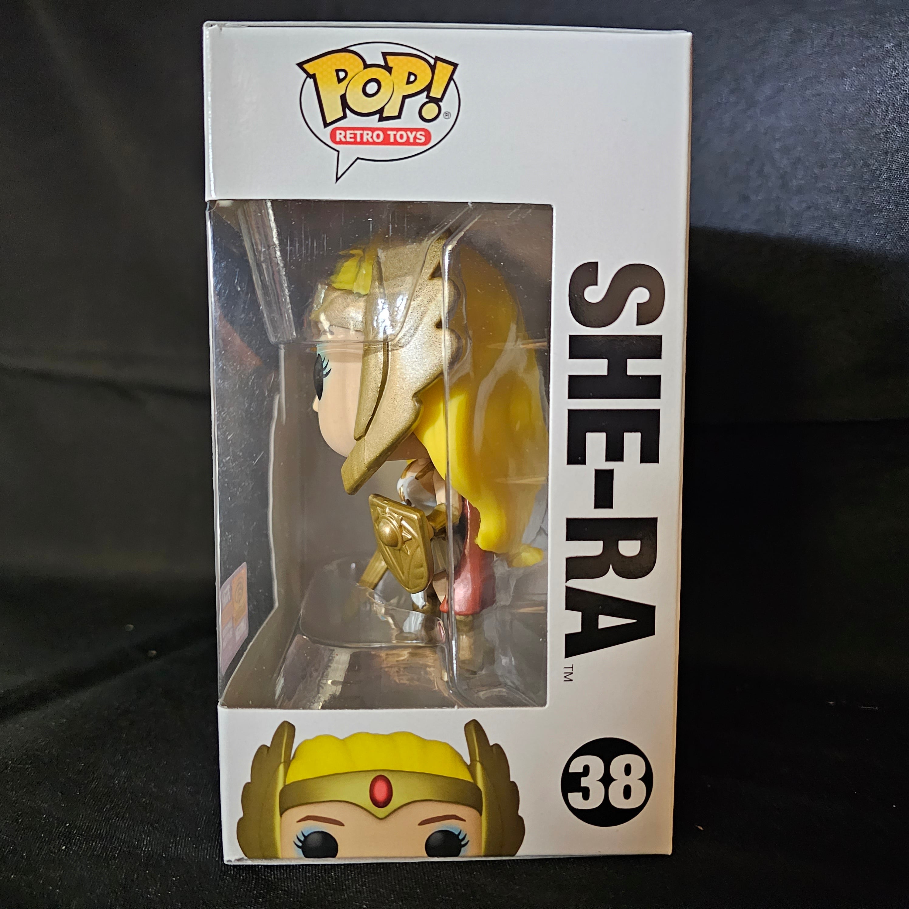 Masters of the Universe Pop! Vinyl Figure Metallic She-Ra [Wondercon 2022] [38] - Fugitive Toys