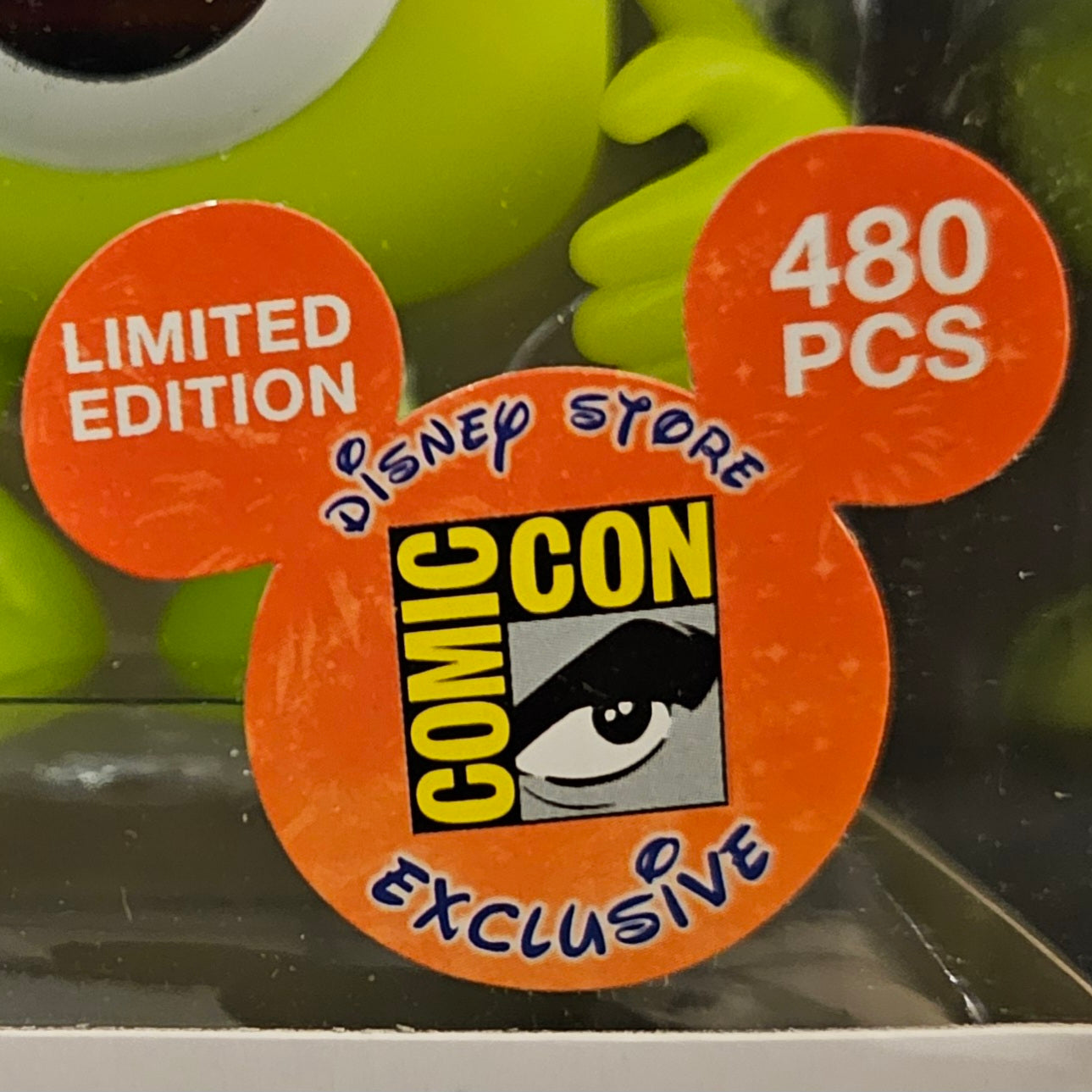 Disney Series 1 Pop! Vinyl Figure Glow in the Dark Mike Wazowski [Monsters Inc.] [SDCC] [05] - Fugitive Toys