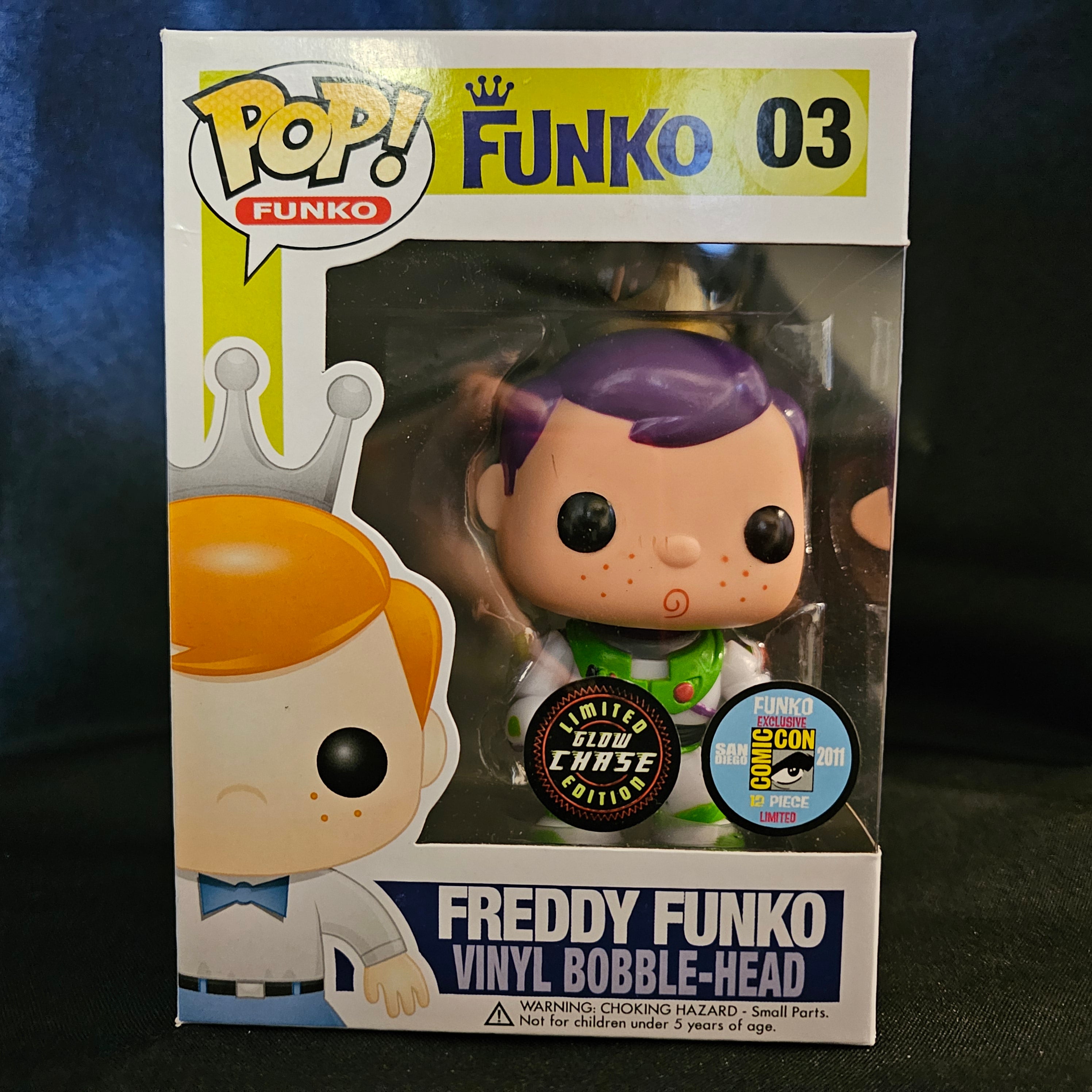 Funko Pop! Vinyl Figure Freddy Funko as Buzz Lightyear [GITD Chase[ [SDCC 2011] [03] - Fugitive Toys