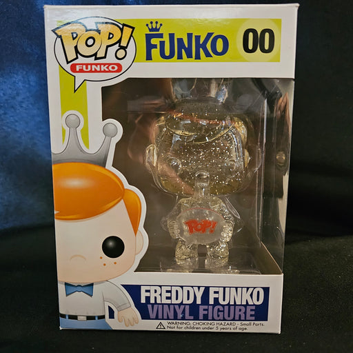 Funko Pop! Vinyl Figure Freddy Funko Crystal [Clear] [00] - Fugitive Toys