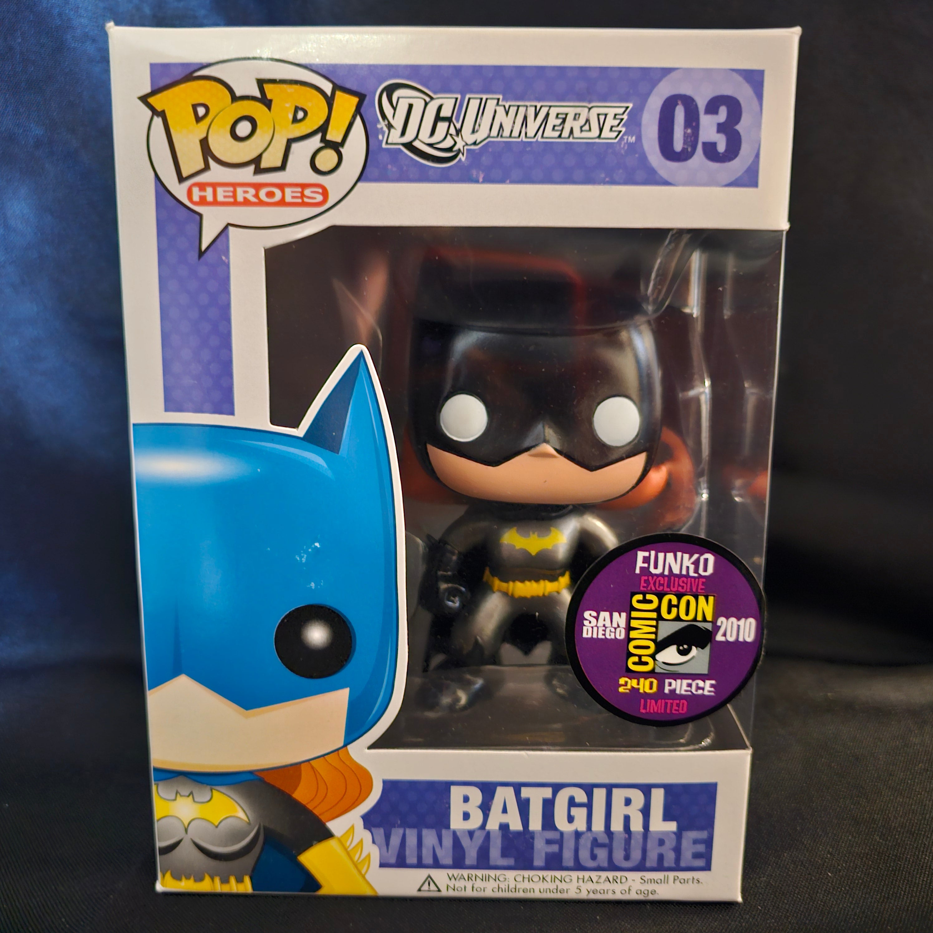 DC Universe Pop! Vinyl Figure Batgirl [Black Suit] [SDCC 2010] [03] - Fugitive Toys