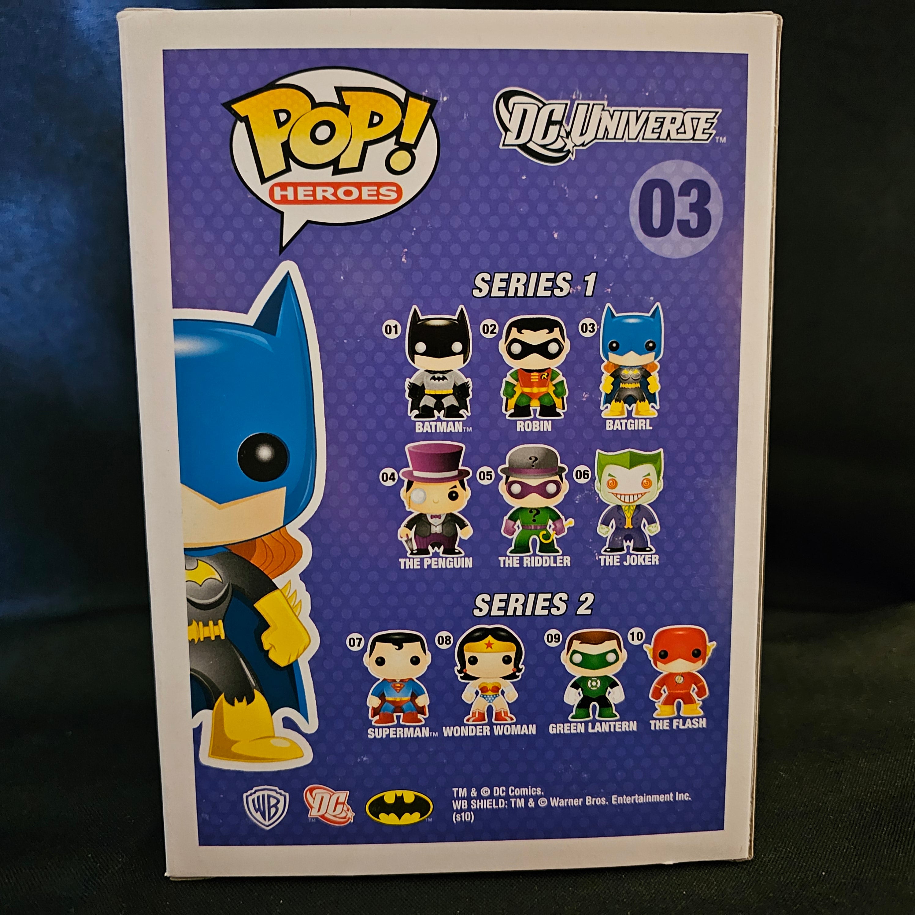 DC Universe Pop! Vinyl Figure Batgirl [Black Suit] [SDCC 2010] [03] - Fugitive Toys