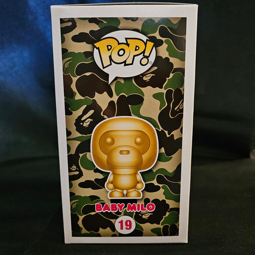 BAPE Pop! Vinyl Figure Gold Baby Milo [Bait Exclusive] [19] - Fugitive Toys