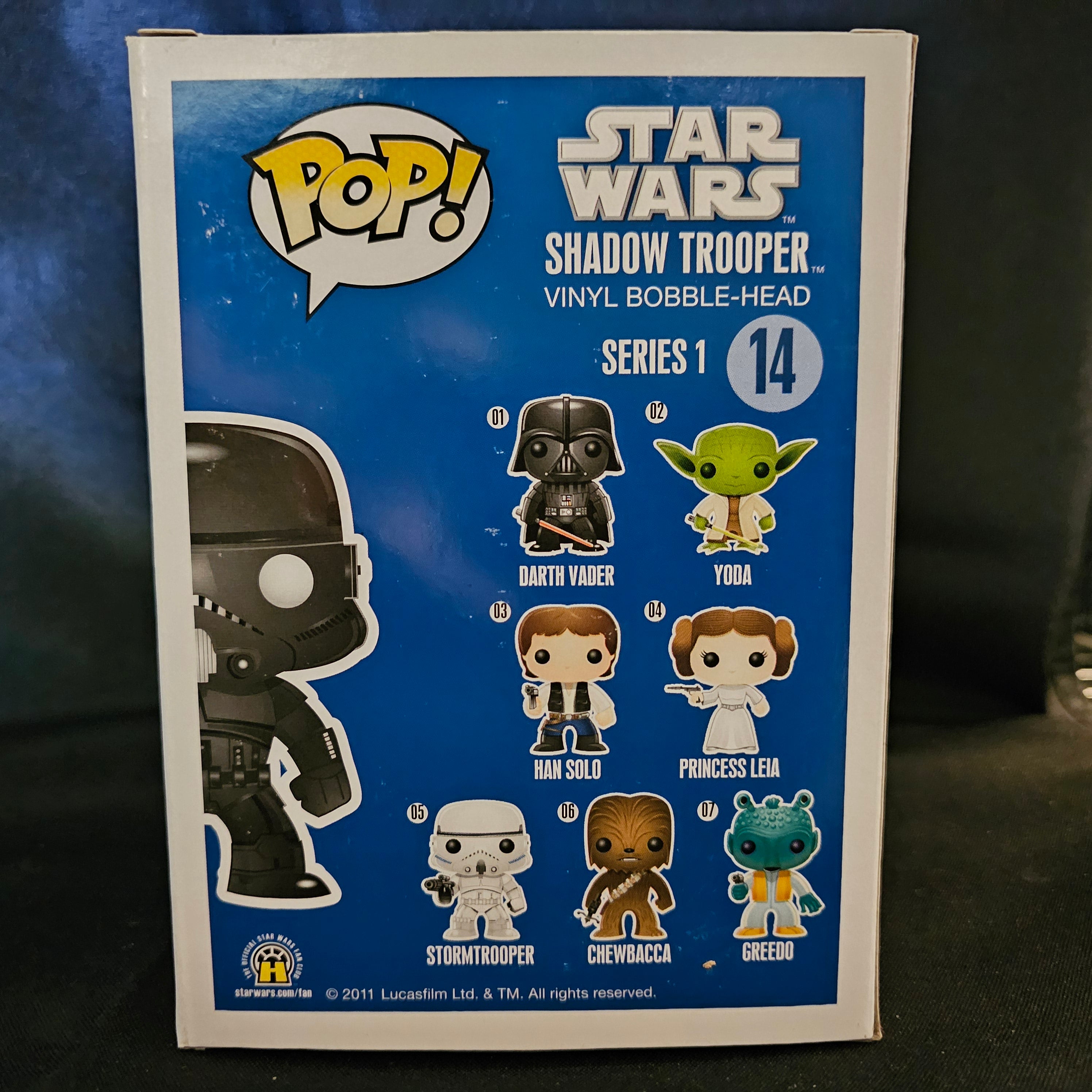 Star Wars Pop! Vinyl Figure Shadow Trooper [SDCC 2011] [14] - Fugitive Toys