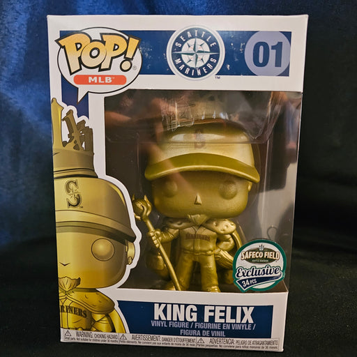 MLB Pop! Vinyl Figure Gold King Felix [Safeco Field Exclusive] [01] - Fugitive Toys