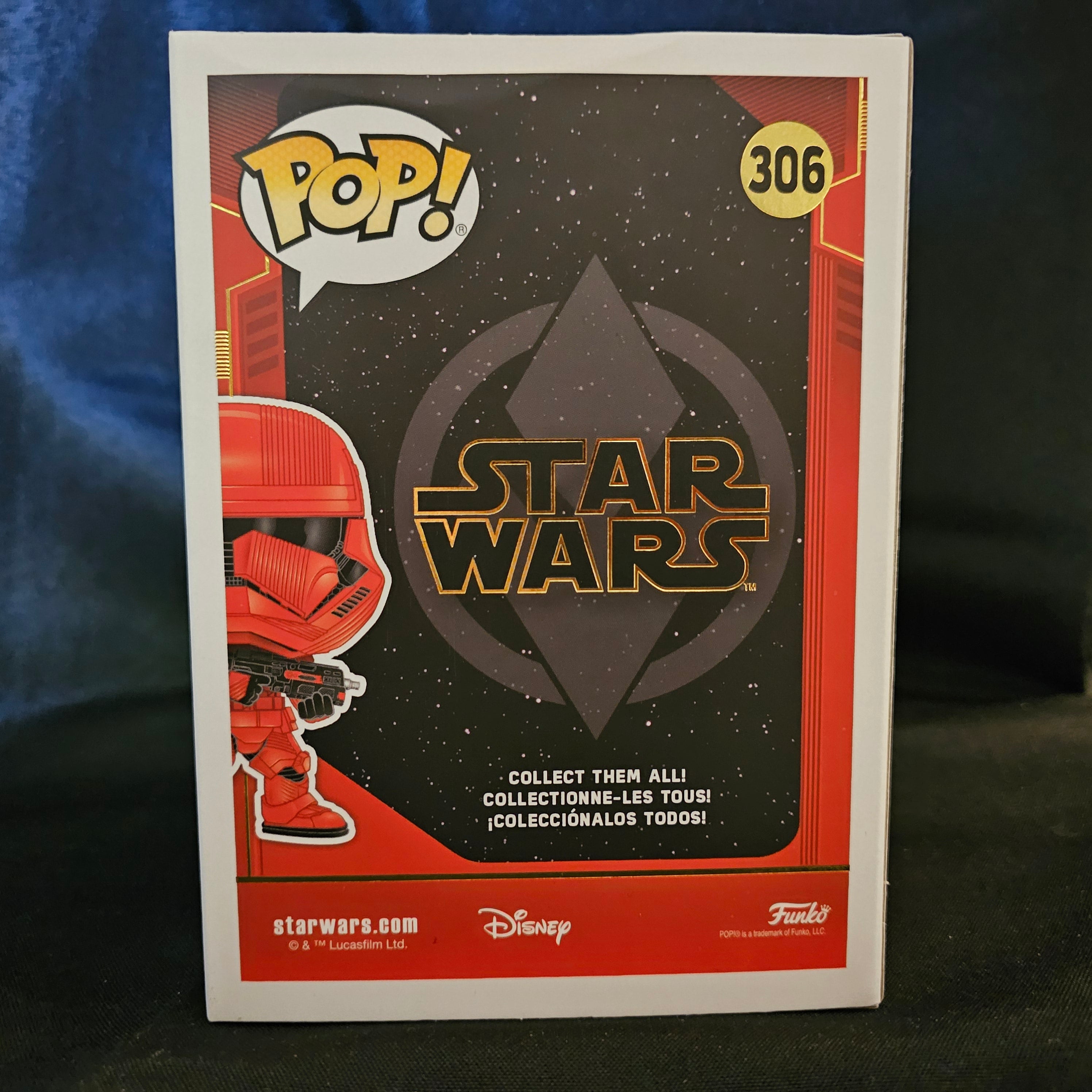 Star Wars Rise of Skywalker Pop! Vinyl Figure Sith Trooper [Debut] [SDCC 2019] [306] - Fugitive Toys