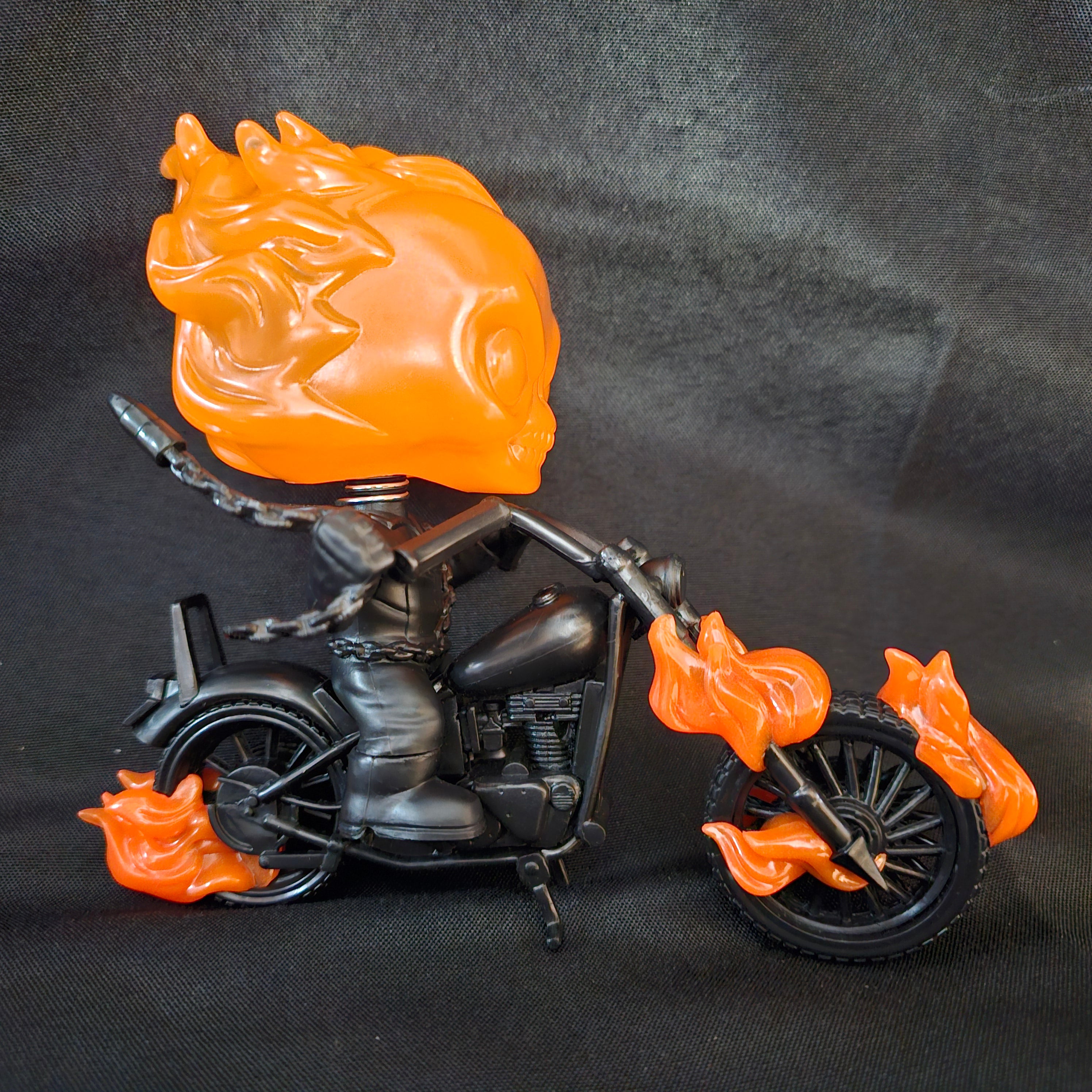 Funko Proto -  Ghost Rider on Motorcycle [Glow] [Ride] Prototype - Fugitive Toys