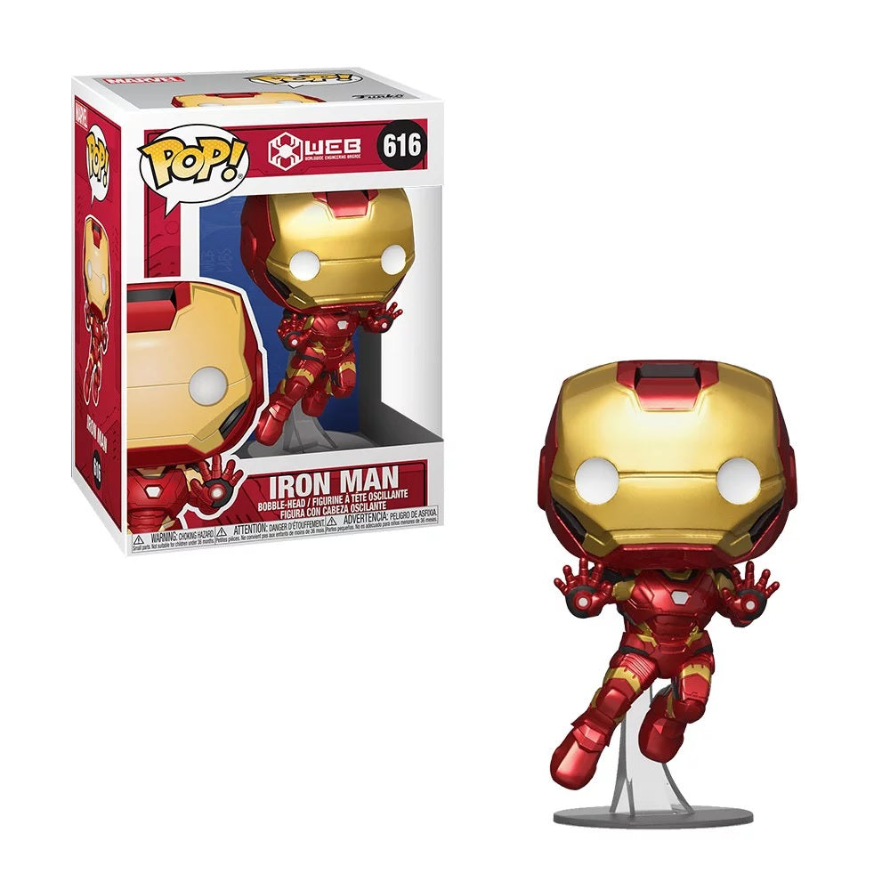 Marvel Pop! Vinyl Figure Iron Man [Worldwide Engineering Brigade] [Avengers Campus] [616] - Fugitive Toys