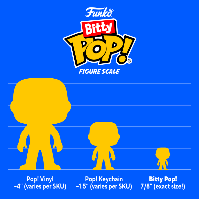 Bitty Pop! Five Nights at Freddys Nightmare Series 4 (4-Pack) - Fugitive Toys