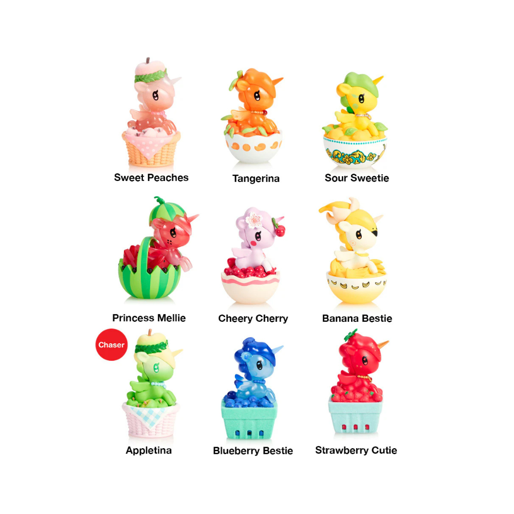 Tokidoki Fresh Fruits Unicorno: (1 Blind Box) - Fugitive Toys