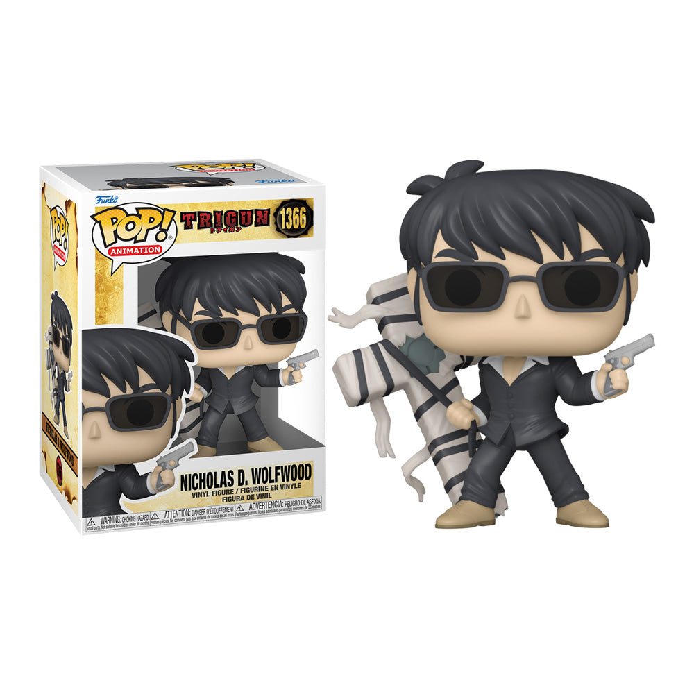 Fugitive Toys Funko Trigun Pop! Vinyl Figure Pop! Vinyl Figure Nicholas D Wolfwood [1366]