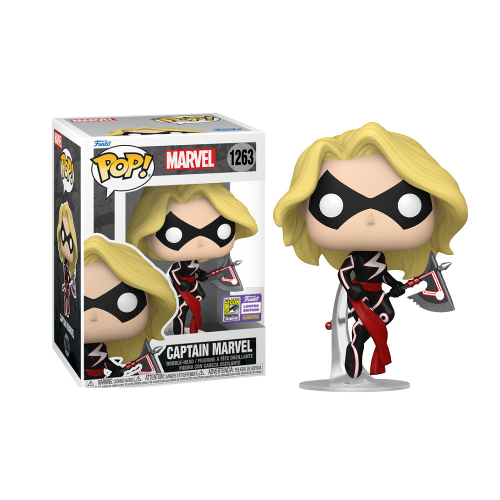 Fugitive Toys Funko Marvel Pop! Vinyl Figure Pop! Vinyl Figure  Captain Marvel with Axe (SDCC 2021) [1263]