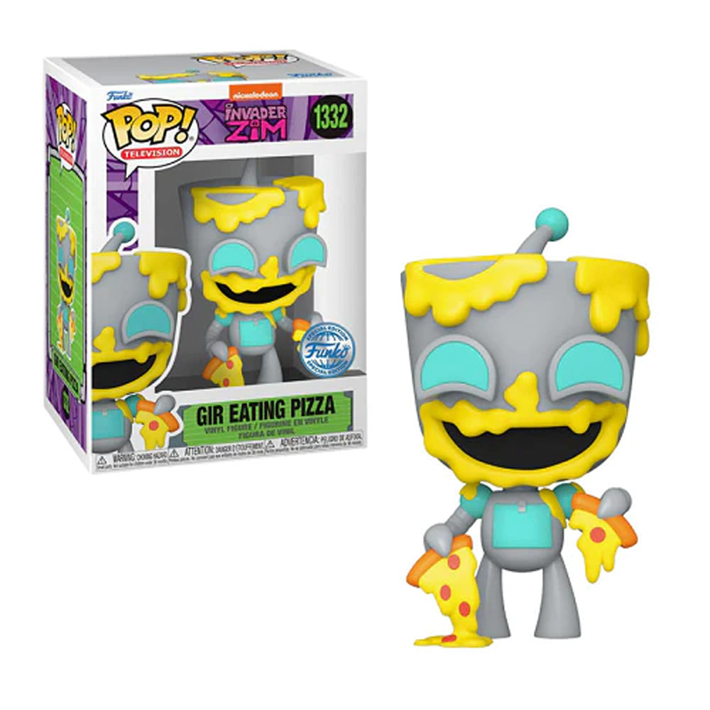 Fugitive Toys Funko Invader Zim Pop! Vinyl Figure Gir Eating Pizza [Special Edition] [1332]