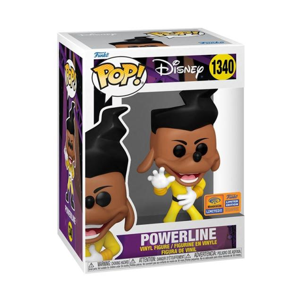 Fugitive Toys Funko Disney Goofy Movie Pop! Vinyl Figure Powerline (Dancing) [Wondercon 2023] [1340]