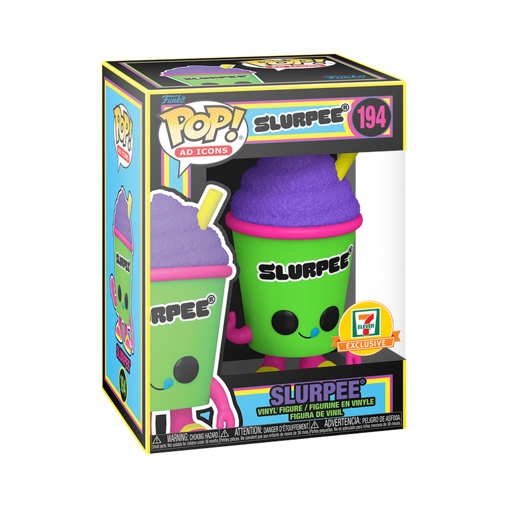 Fugitive Toys Funko Ad Icons Pop! Vinyl Figure 7-11 Grape Slurpee (Blacklight | Purple) [193]