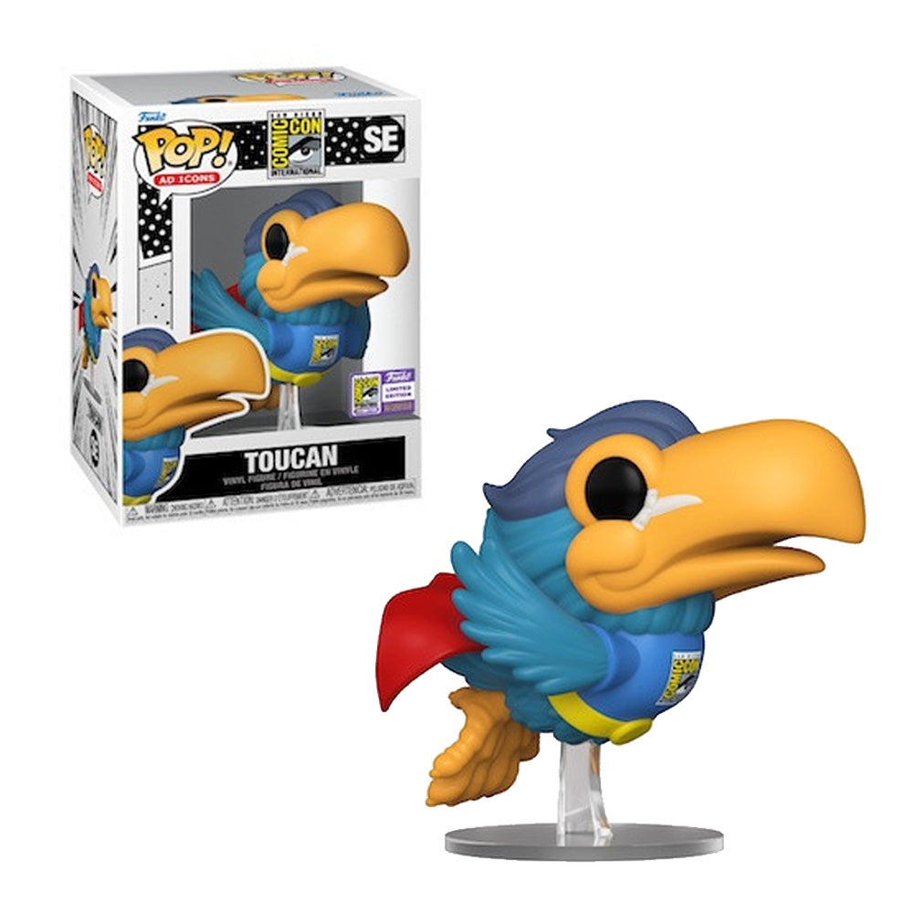 Fugitive Toys Funko Ad Icons Pop! Vinyl Figure Toucan (Flying) [SDCC 2023]