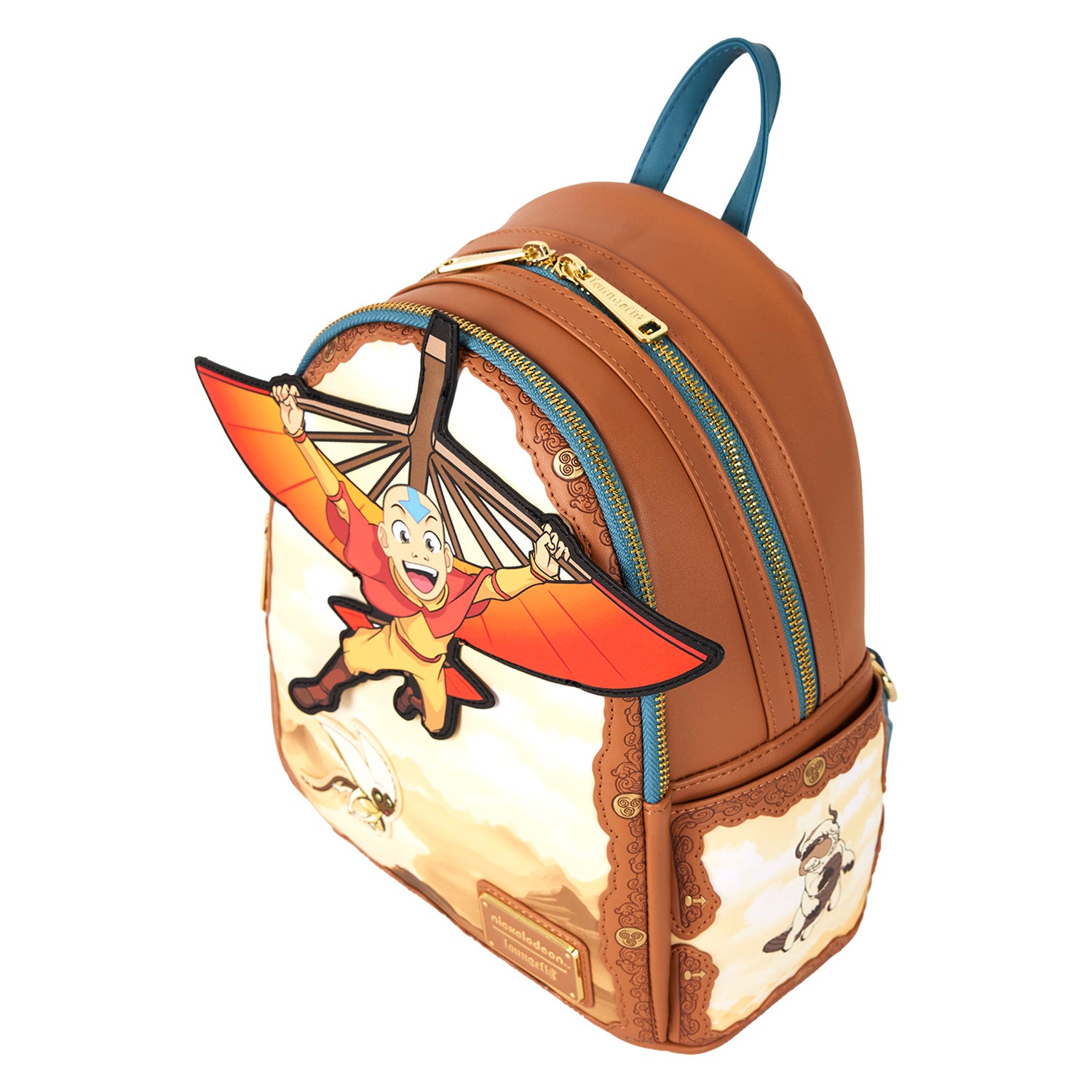 Loungefly x Avatar: The Last Airbender Aang Glider Staff Mini Backpack - Fugitive Toys