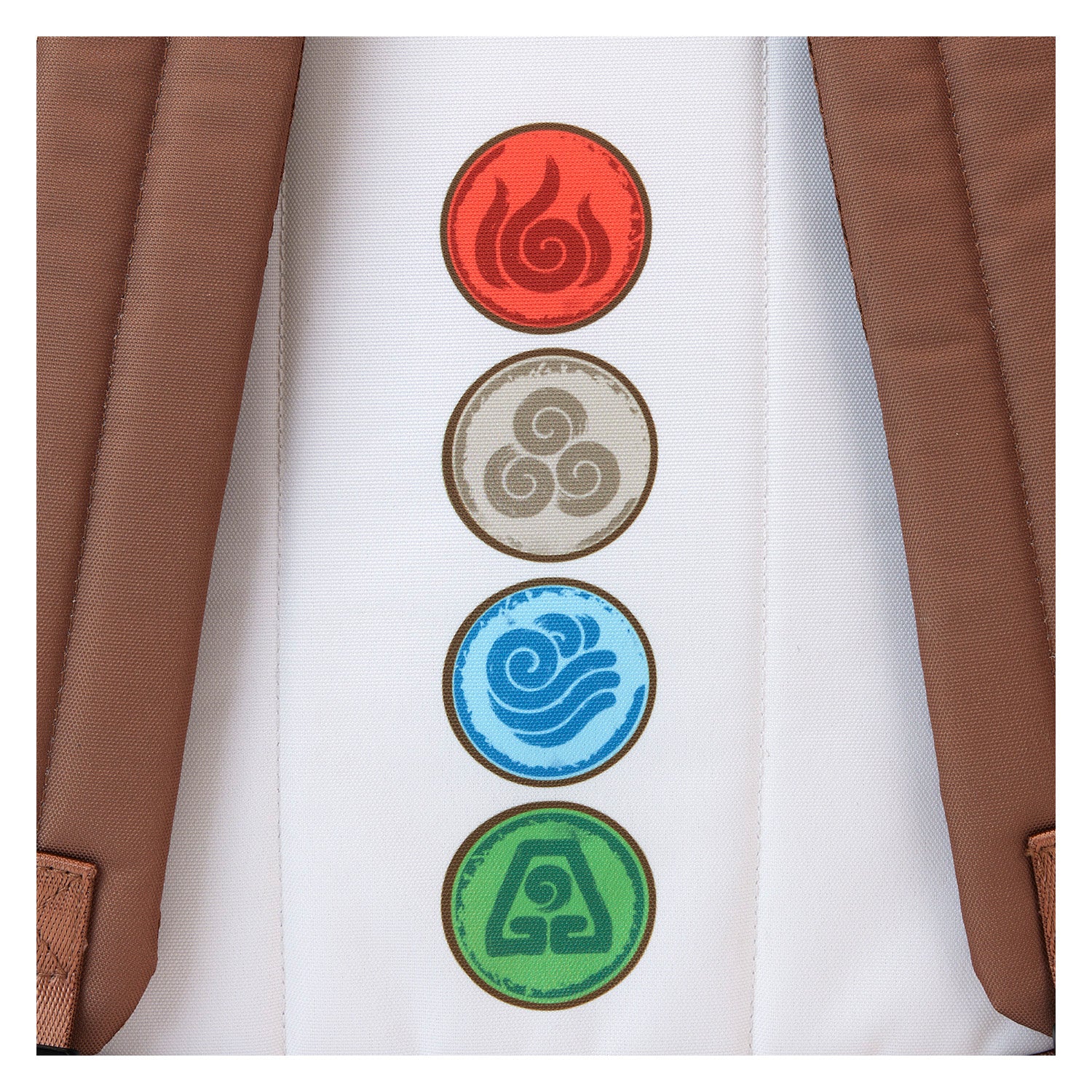 Loungefly x Avatar: The Last Airbender Bending Arts Nylon Full-Size Backpack - Fugitive Toys