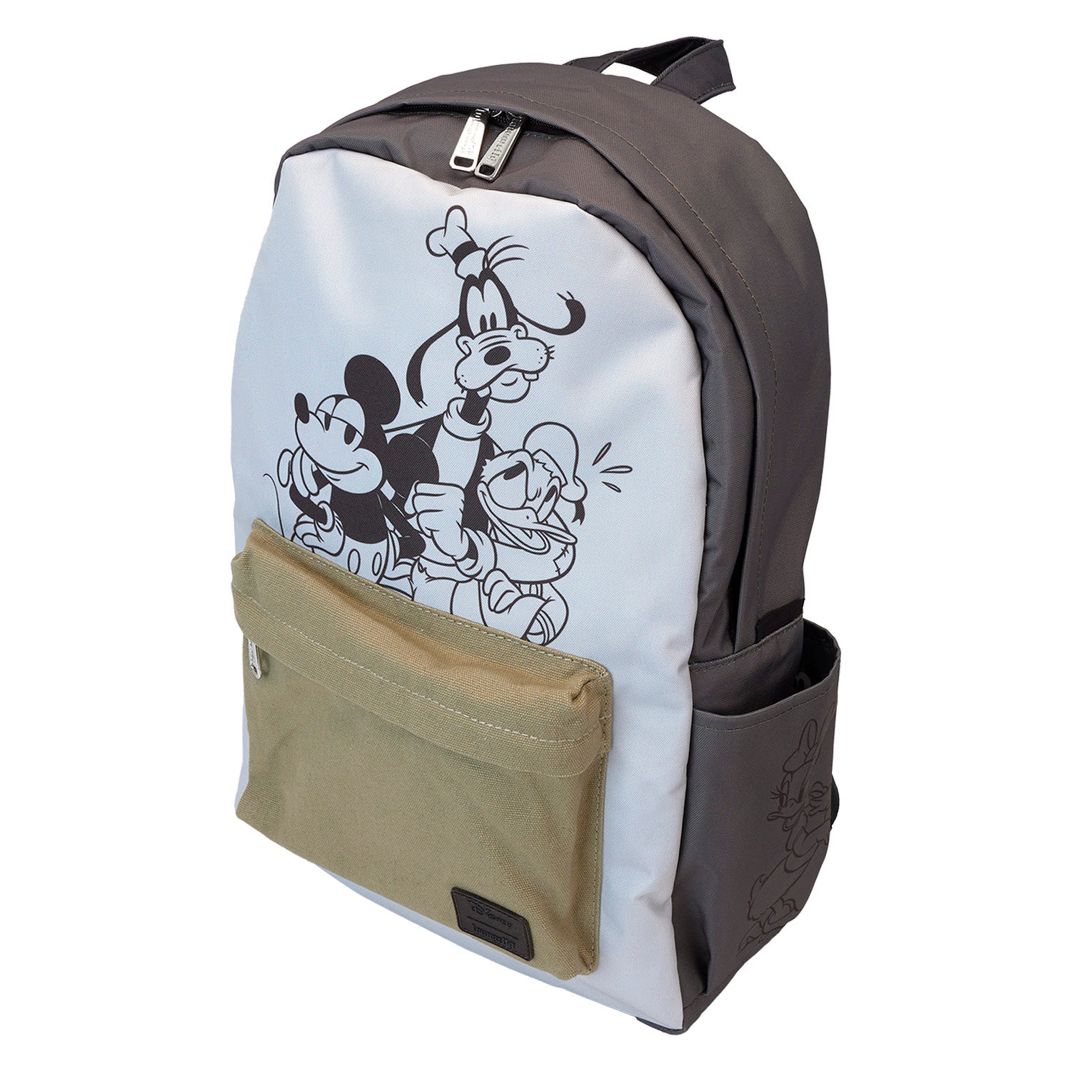 Loungefly x Disney Mickey & Friends Canvas Nylon Full-Size Backpack - Fugitive Toys