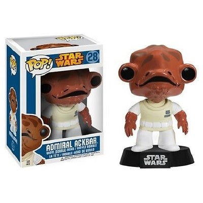 Star Wars Pop! Vinyl Figure Admiral Ackbar [Blue Box Multi-Language] [28] - Fugitive Toys