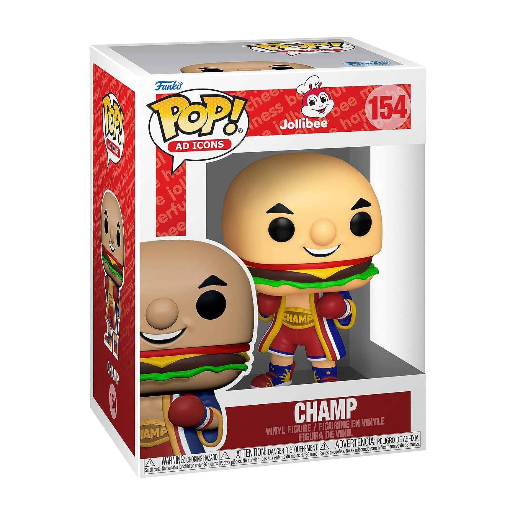 Ad Icons Pop! Vinyl Figure Champ [Jollibee] [154] - Fugitive Toys