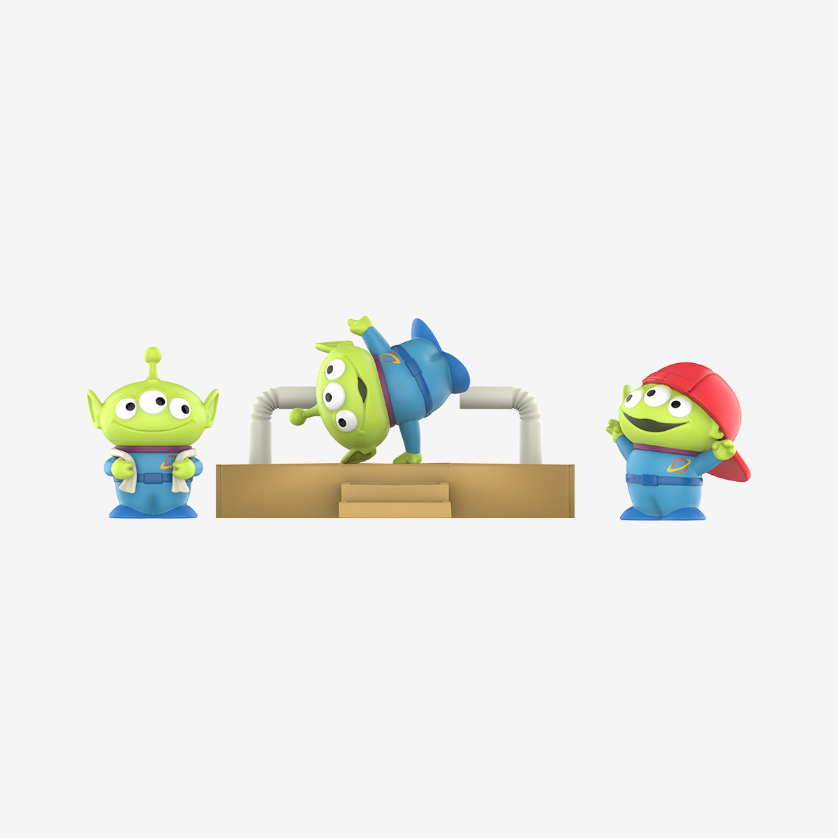 POP MART Pixar Alien Party Games Series Scene Sets [1 Blind Box] - Fugitive Toys