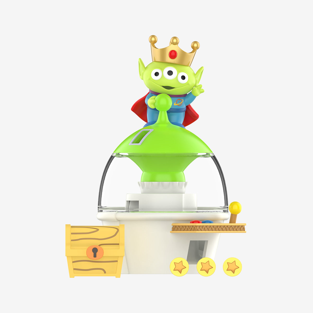 POP MART Pixar Alien Party Games Series Scene Sets [1 Blind Box] - Fugitive Toys