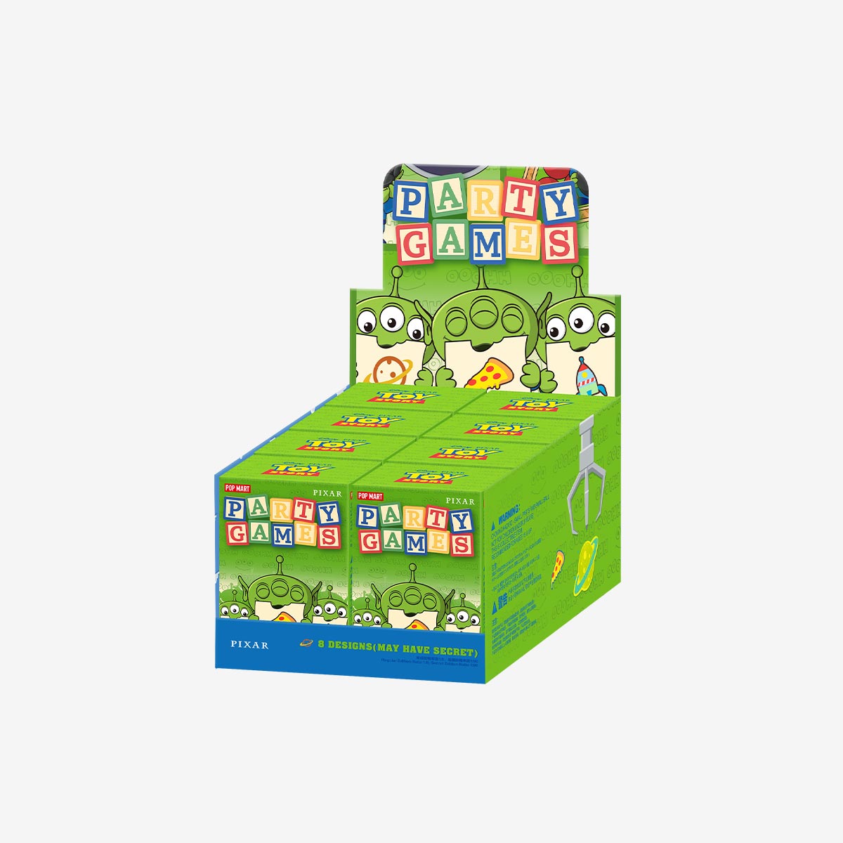 POP MART Pixar Alien Party Games Series Scene Sets [1 Blind Box] - Fugitive Toys