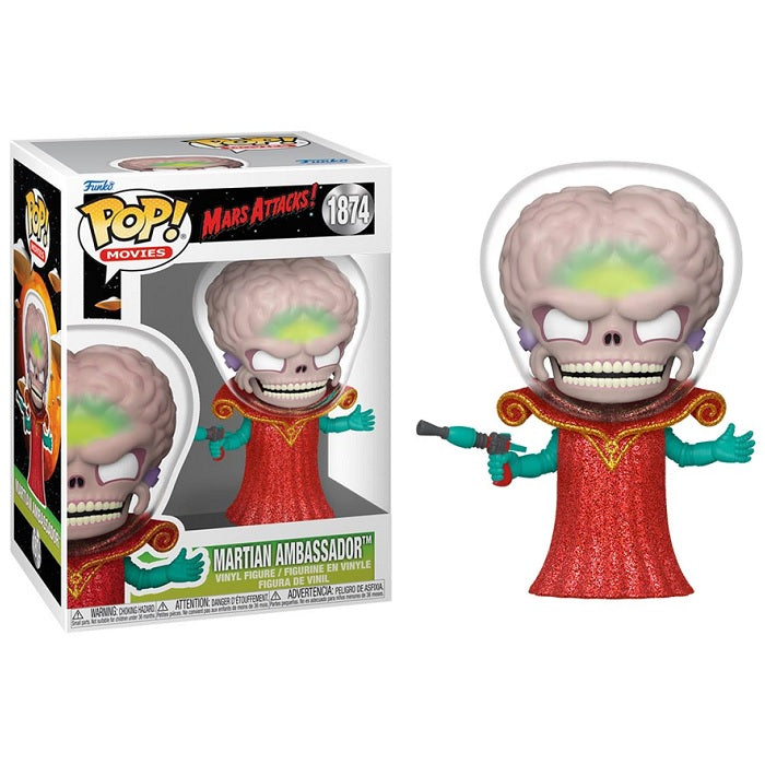 Mars Attacks Pop! Vinyl Figure Martian Ambassador [1874] - Fugitive Toys