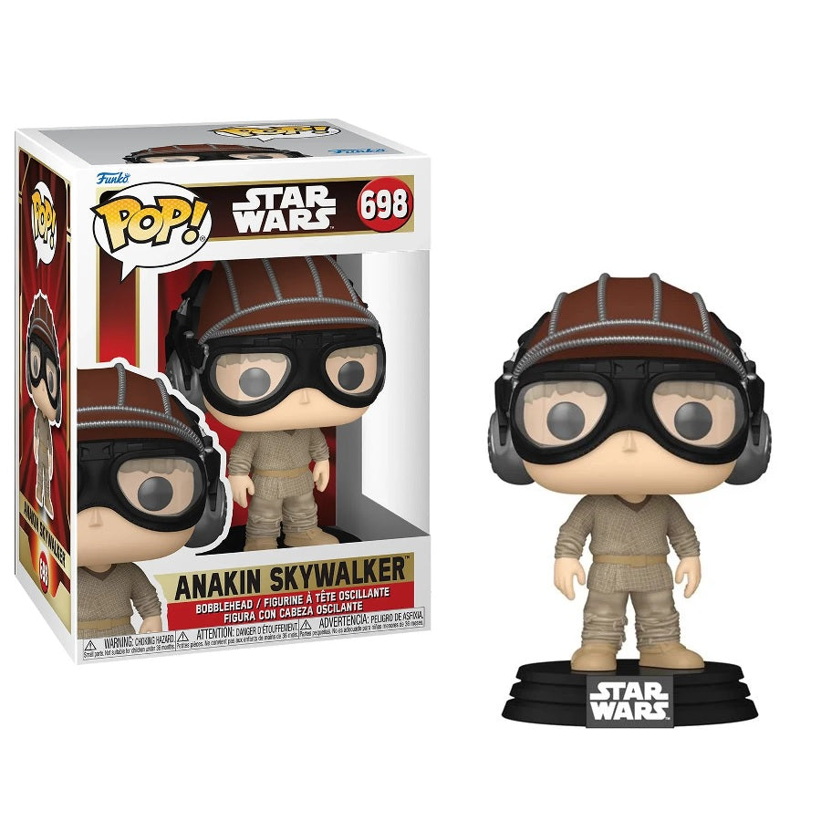 Star Wars Episode 1: The Phantom Menace Pop! Vinyl Figure Anakin Skywalker [Pod Racer] [698] - Fugitive Toys