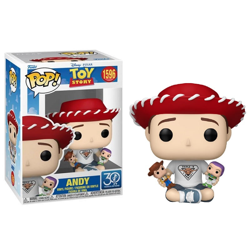 Toy Story 30th Anniversary Pop! Vinyl Figure Andy [1596] - Fugitive Toys