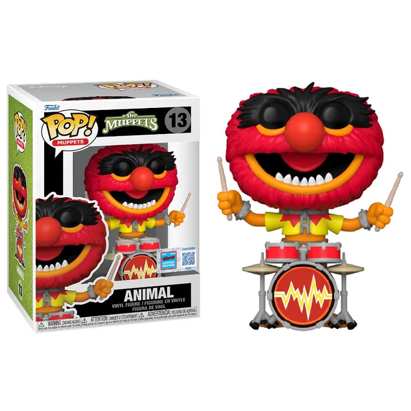 The Muppets Pop! Vinyl Figure Animal on Drums [NYCC 2024] [13] - Fugitive Toys