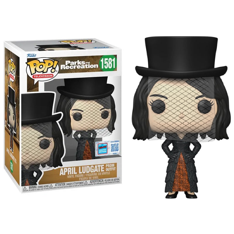 Parks and Recreation Pop! Vinyl Figure April Ludgate in Prom Outfit [NYCC 2024] [1581] - Fugitive Toys