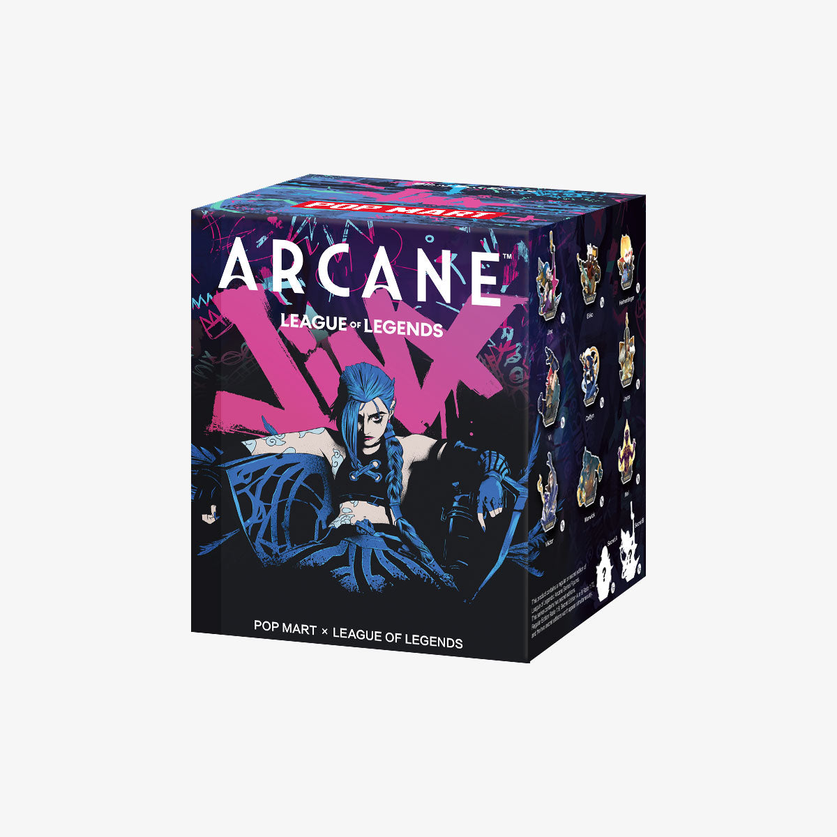 POP MART League of Legends: Arcane Series Figures [1 Sealed Case] - Fugitive Toys