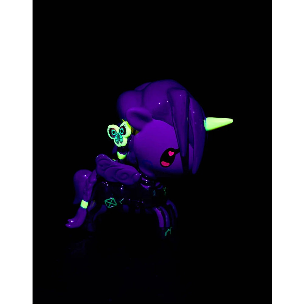 Tokidoki x ARCANE Unicorno Black Light Chrome [1 Blind Box] - Fugitive Toys