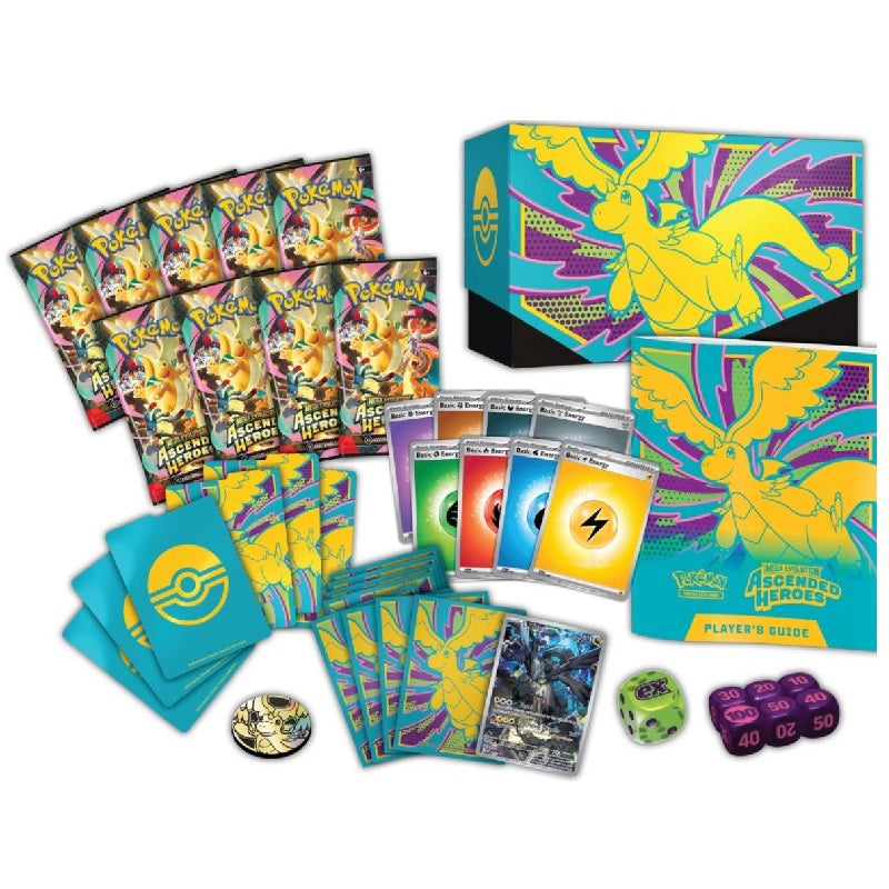 Pokemon TCG Mega Evolution Ascended Heroes Elite Trainer Box - Fugitive Toys